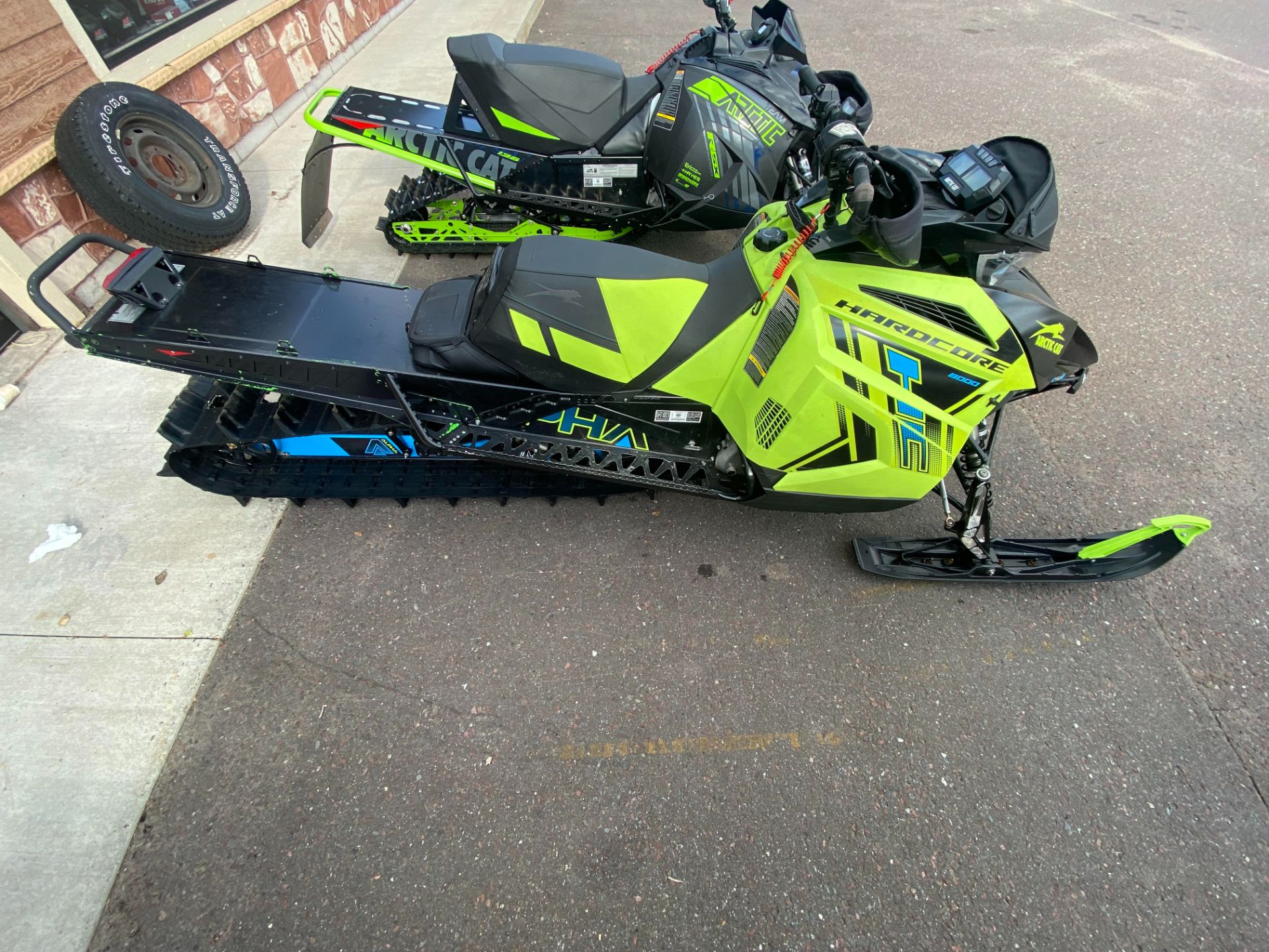 Used 2021 Arctic Cat M 8000 Hardcore Alpha One 165 Snowmobiles in