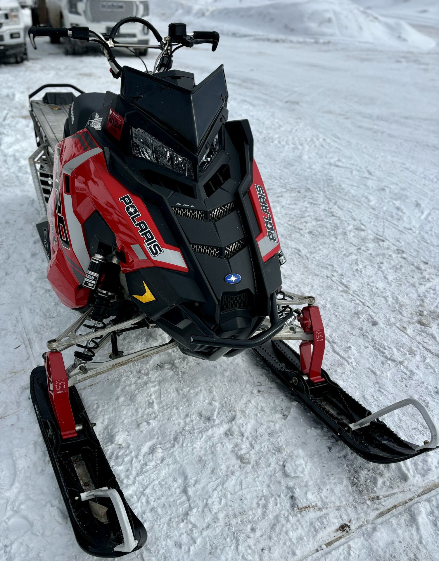 Used 2018 Polaris 800 PRO-RMK 163 Snowmobiles in Hancock, MI