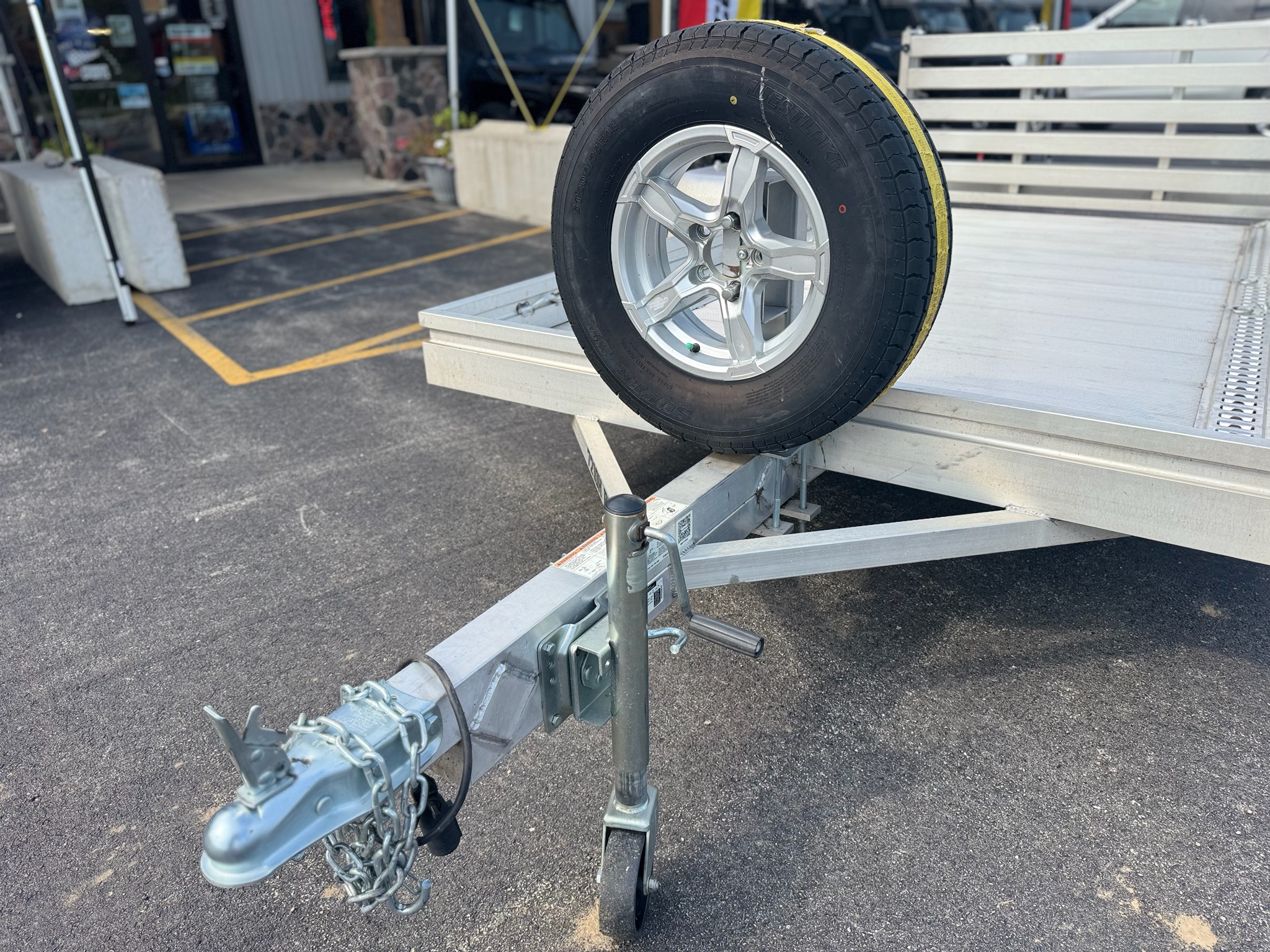 2023  Utility Trailers No Brakes Bi-fold Tailgate 126 in 3