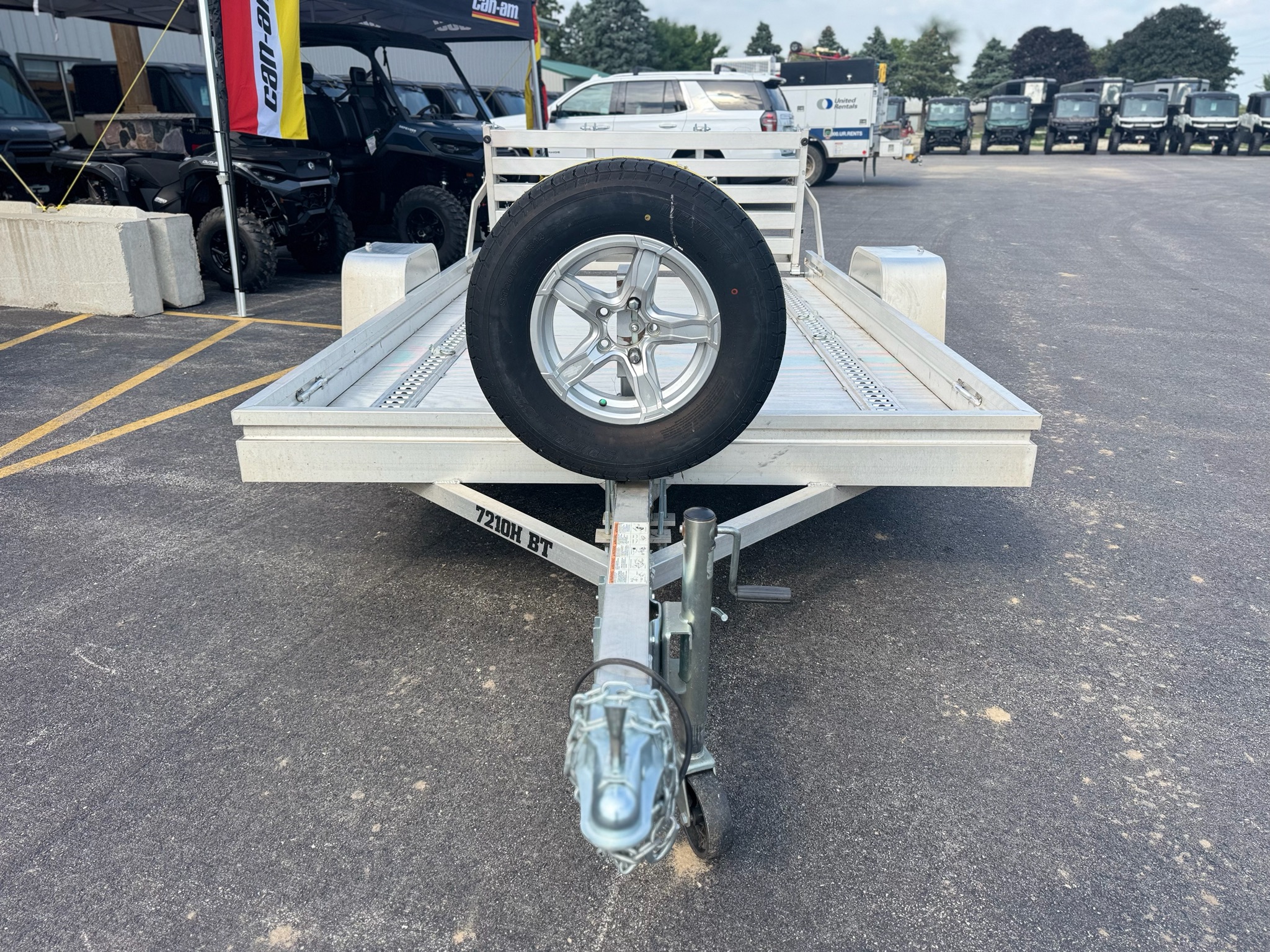2023  Utility Trailers No Brakes Bi-fold Tailgate 126 in 4