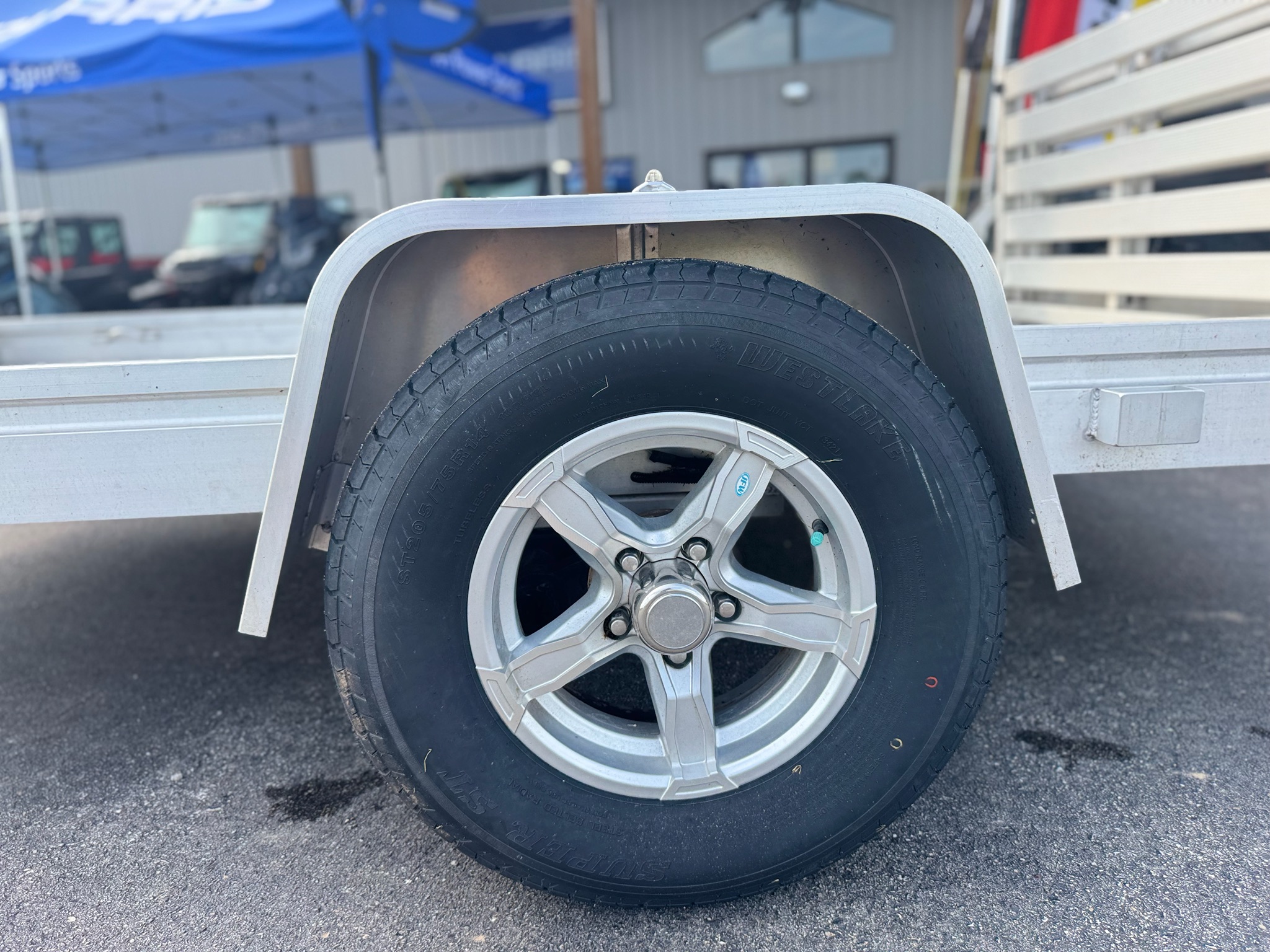 2023  Utility Trailers No Brakes Bi-fold Tailgate 126 in 9
