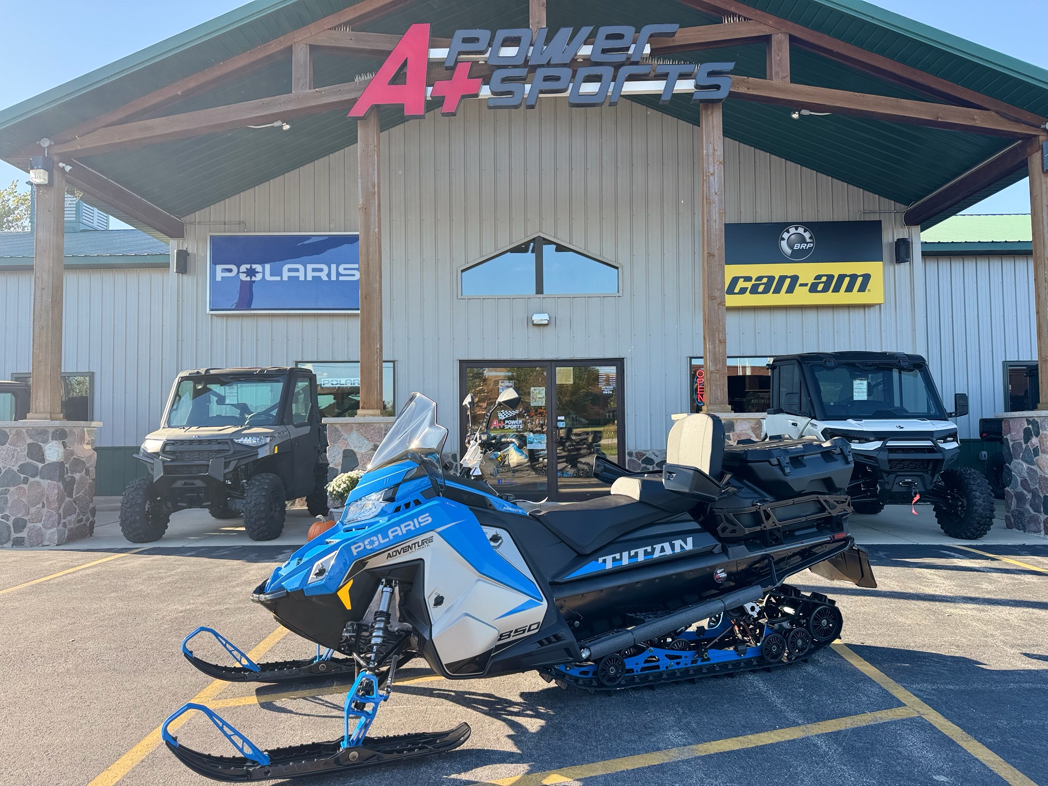 2027 Polaris 850 TITAN Adventure Ultimate 155 Velocity Blue 1.5 for sale 1268970