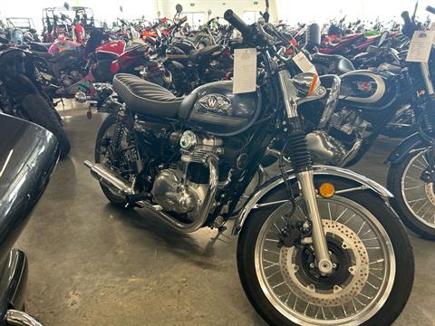 New 2024 Kawasaki W800 ABS Metallic Slate Blue / Metallic Diablo