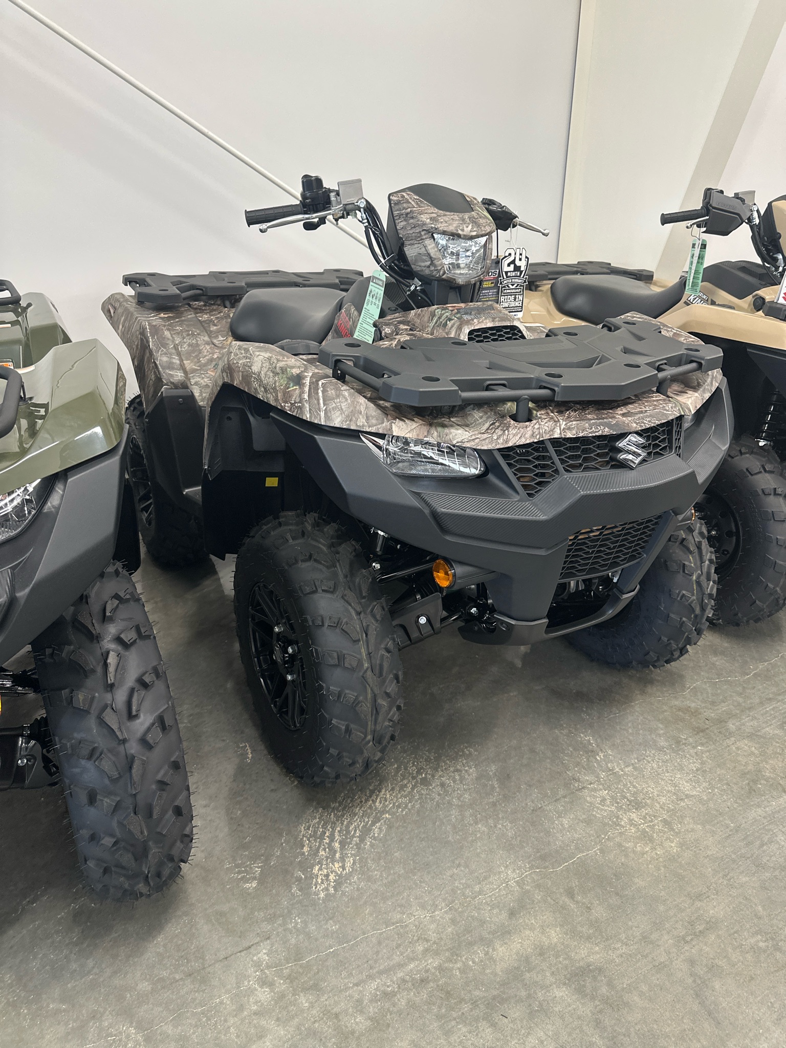 2026 Suzuki KingQuad 750AXi Power Steering SE Camo 1