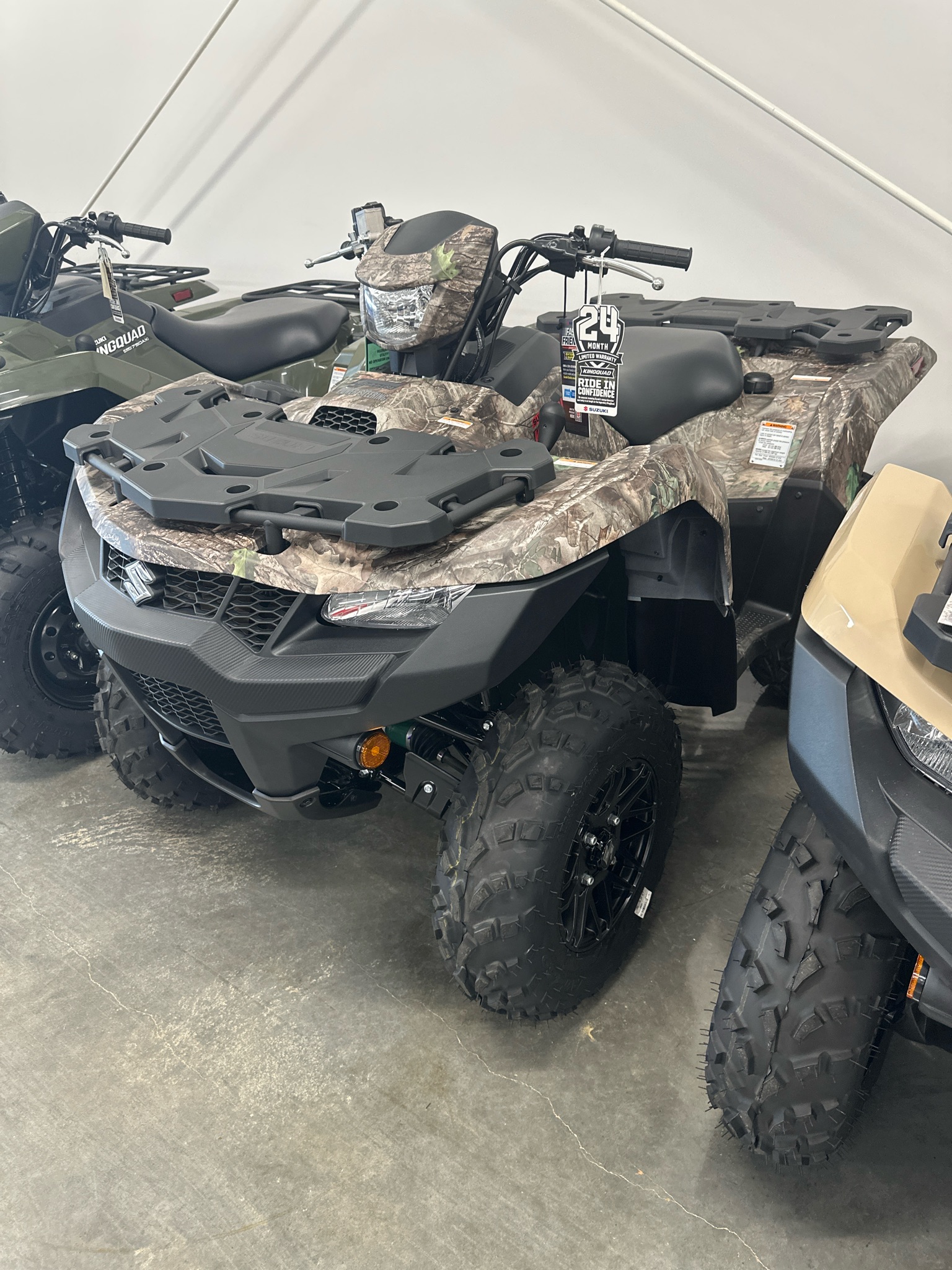 2026 Suzuki KingQuad 750AXi Power Steering SE Camo 2