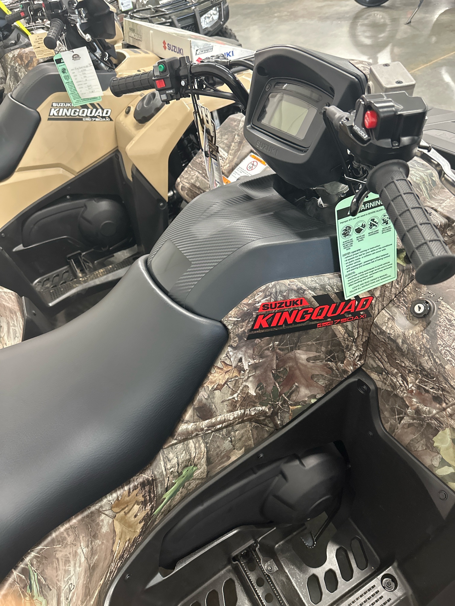 2026 Suzuki KingQuad 750AXi Power Steering SE Camo 3