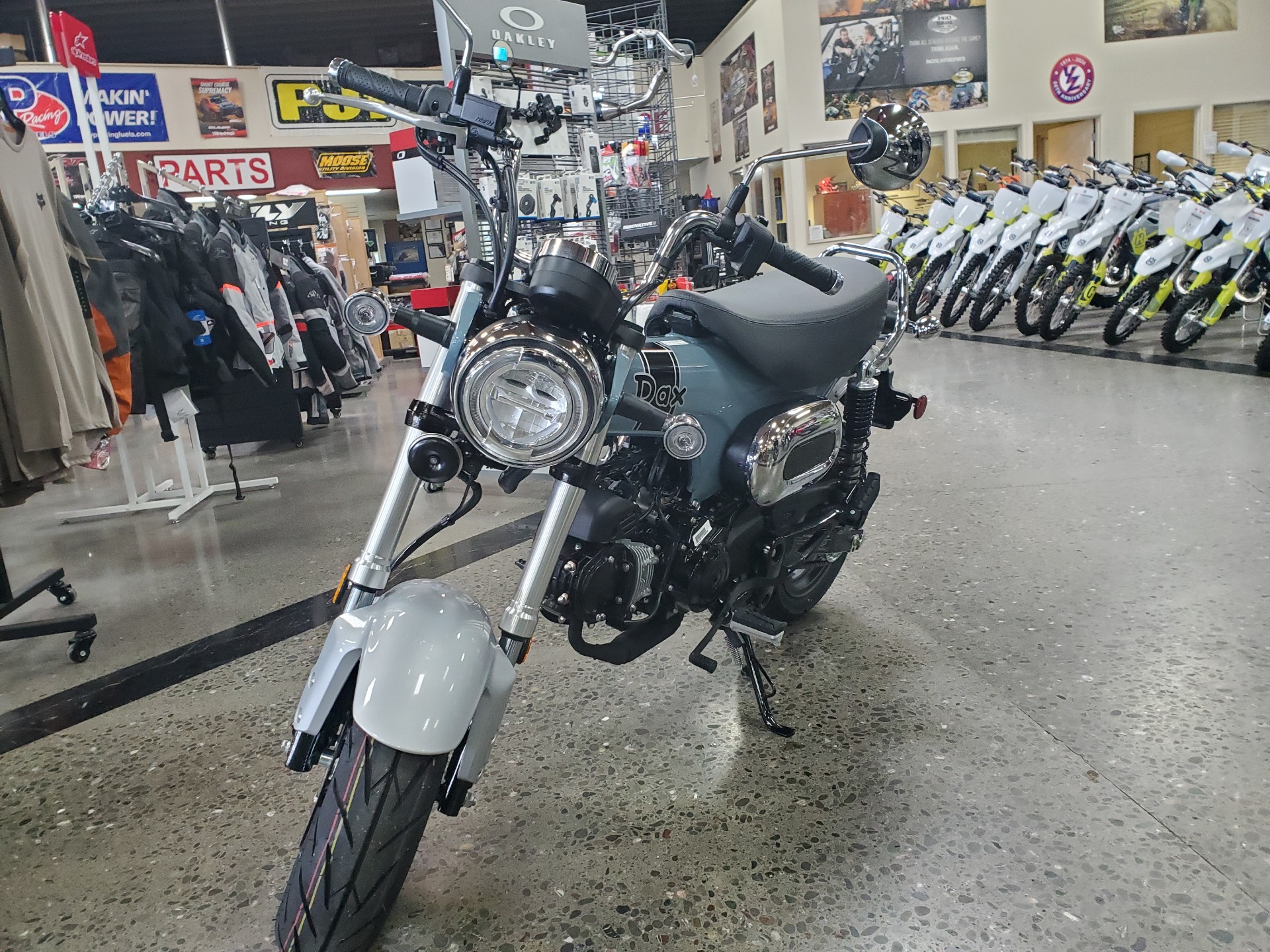 New 2025 Honda Dax 125 | Motorcycles in Eureka CA | N/A Pearl Gray