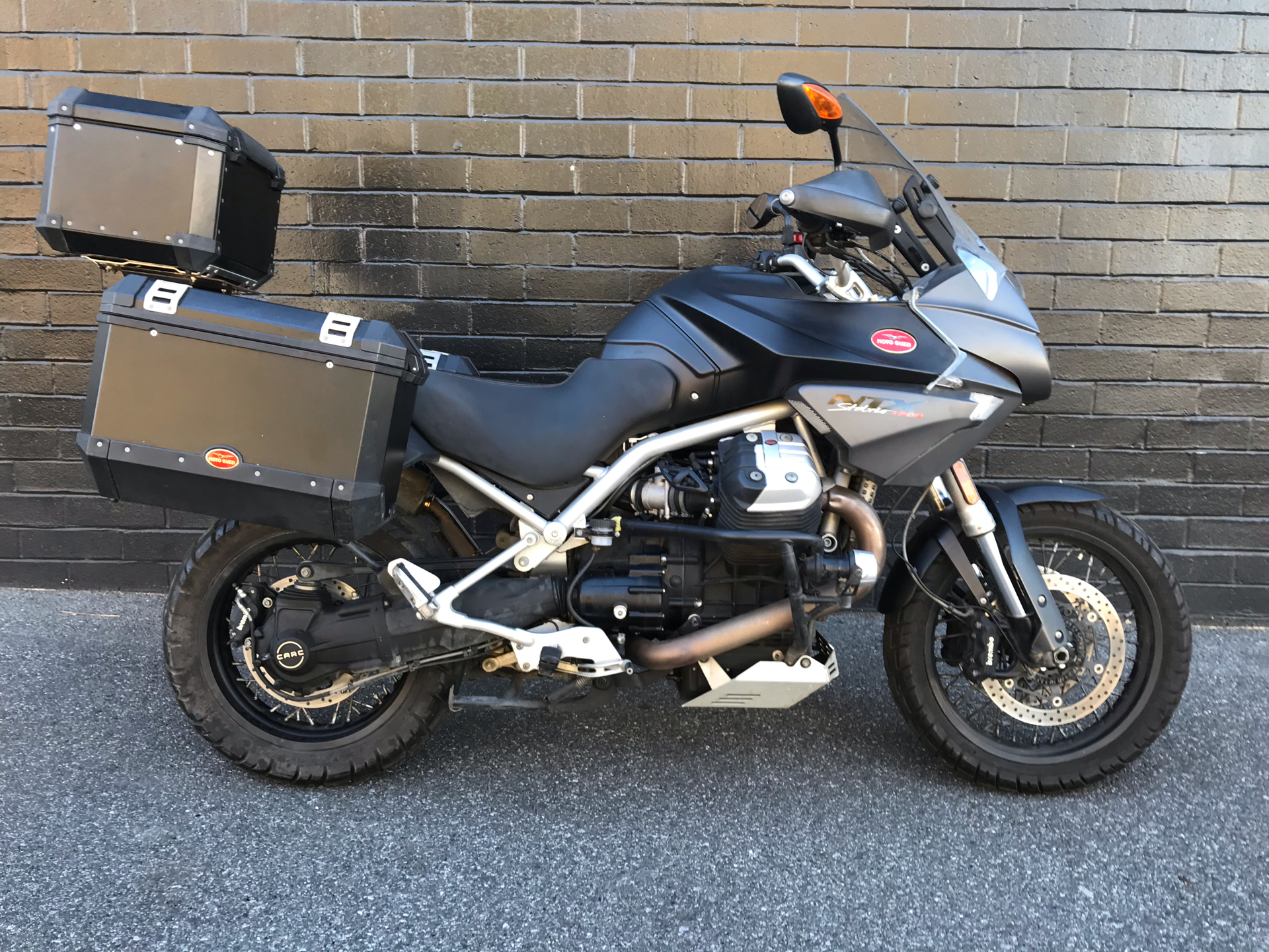 Used 2012 Moto Guzzi Stelvio 1200 NTX ABS Motorcycles in San Jose