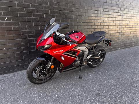 New 2025 Triumph Daytona 660 Motorcycles in San Jose, CA | Stock