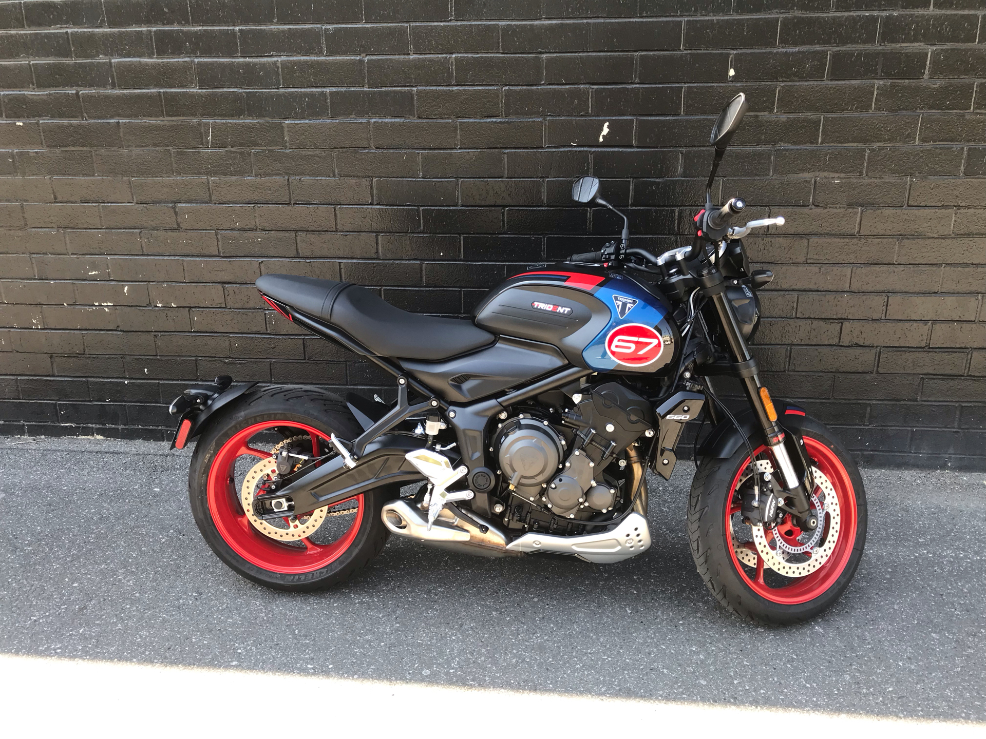 New 2026 Triumph Trident 660 Triple Tribute Edition Motorcycles in