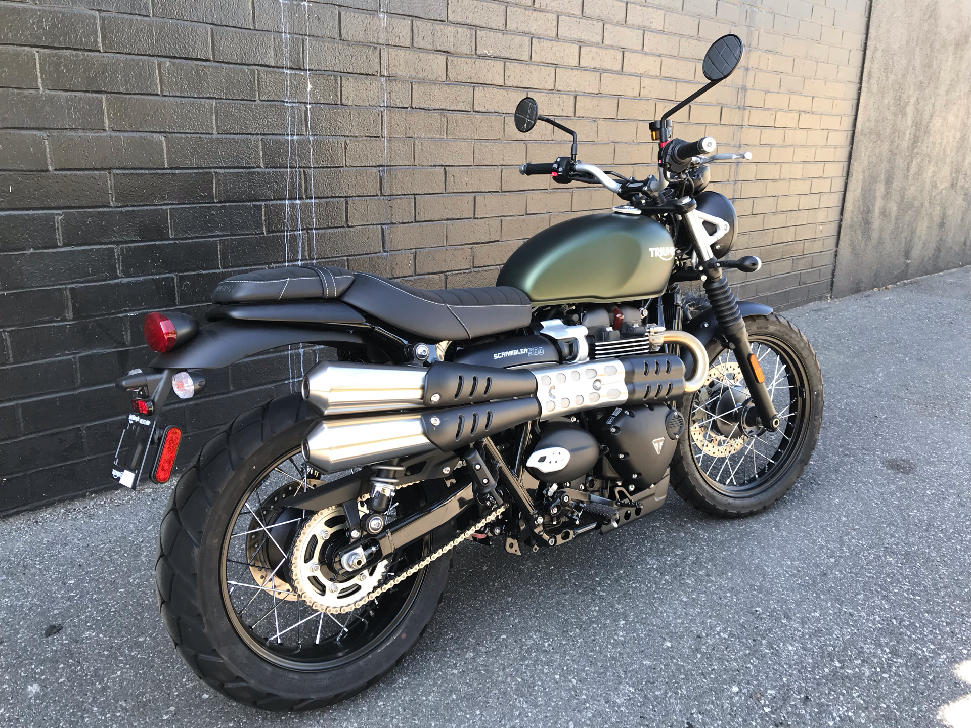 New 2025 Triumph Scrambler 900 Motorcycles in San Jose, CA Stock