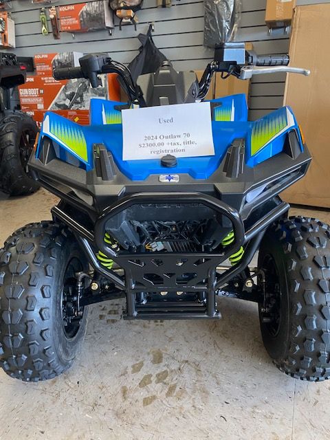 2024 Polaris Outlaw 70 EFI in Wapwallopen, Pennsylvania - Photo 2