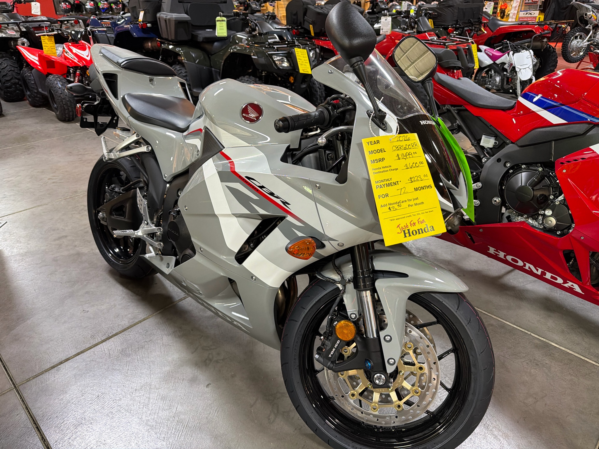 New 2026 Honda CBR600RR, Middlefield OH | Specs, Price, Photos
