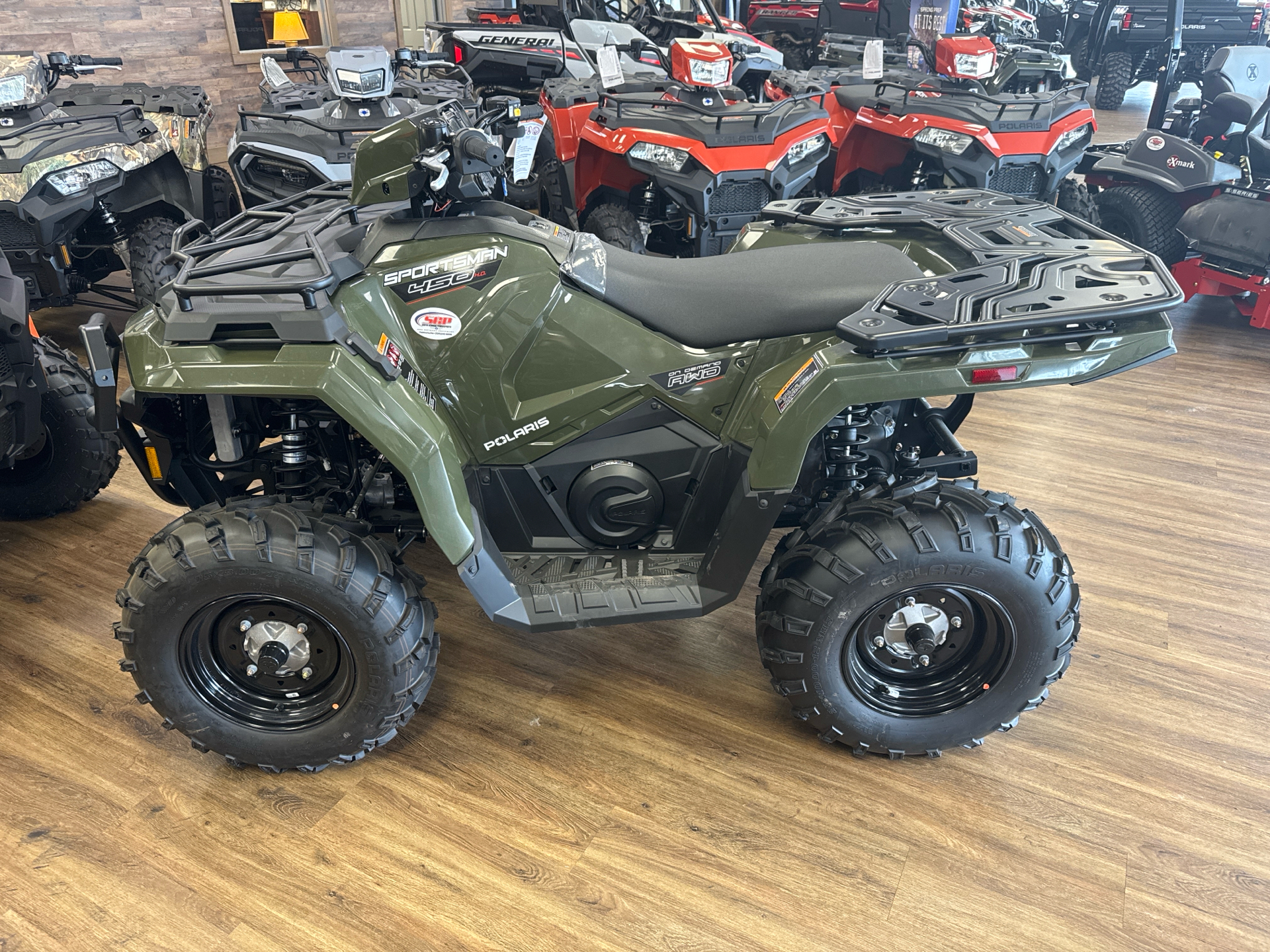 New 2025 Polaris Sportsman 450 H.O. Utility Sage Green | ATVs in