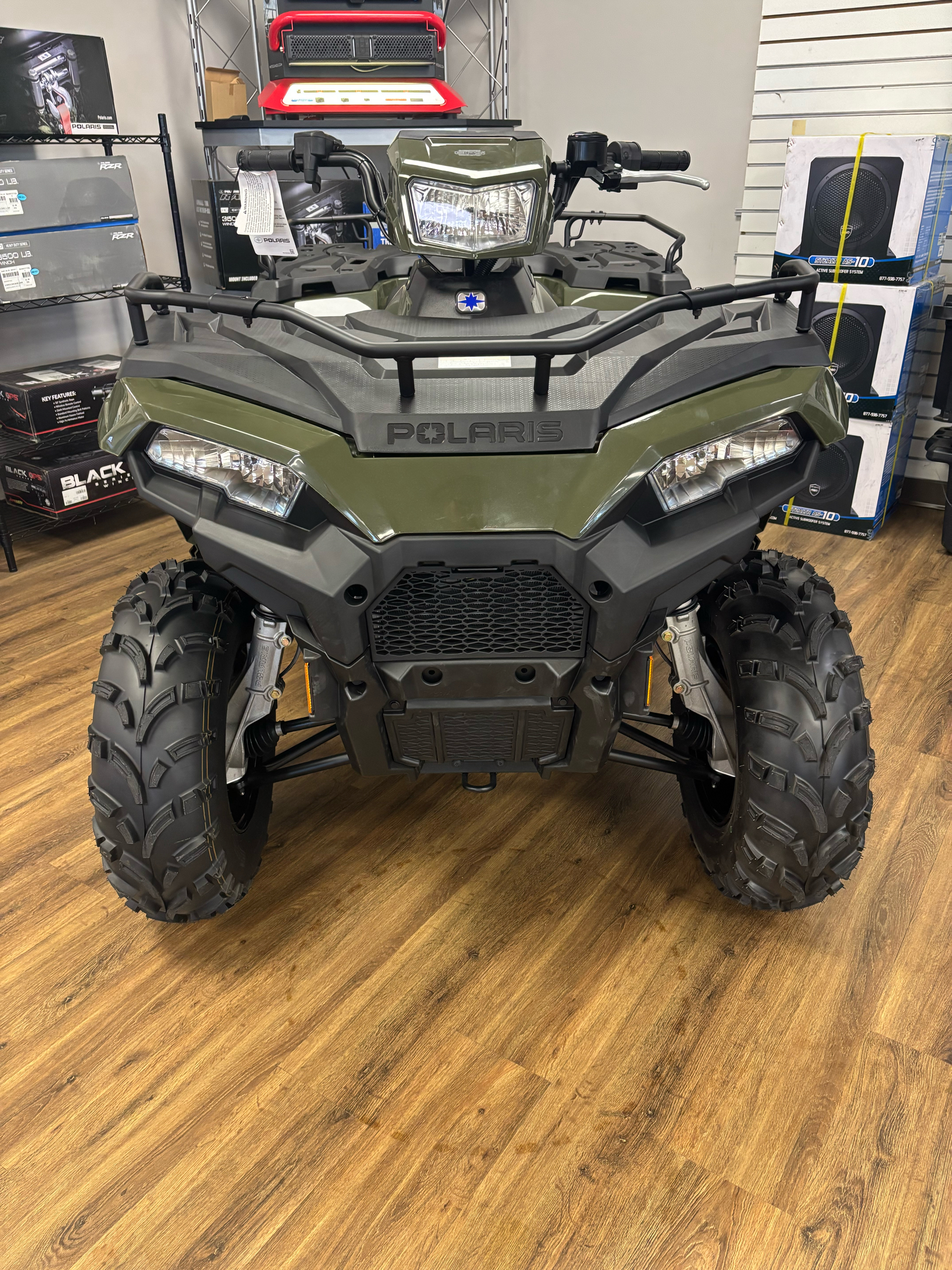 New 2025 Polaris Sportsman 450 H.O. EPS Sage Green | ATVs in
