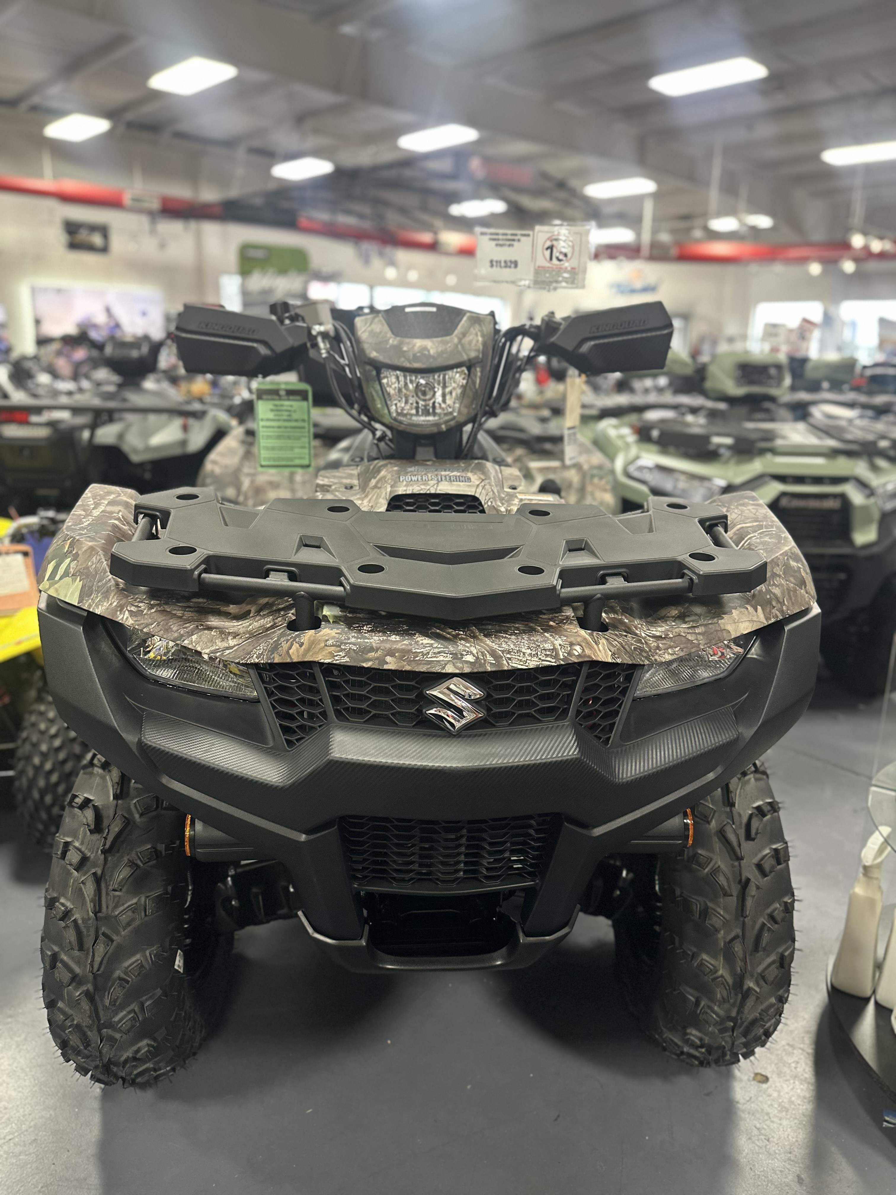 2025 Suzuki KingQuad 750AXi Power Steering SE Camo