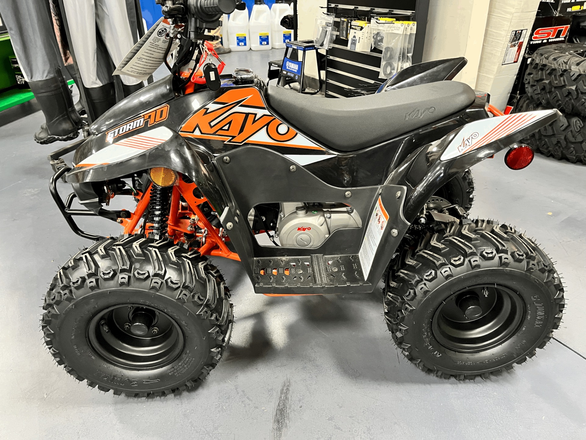 New 2026 Kayo Storm 70, Florence SC | Specs, Price, Photos | Black