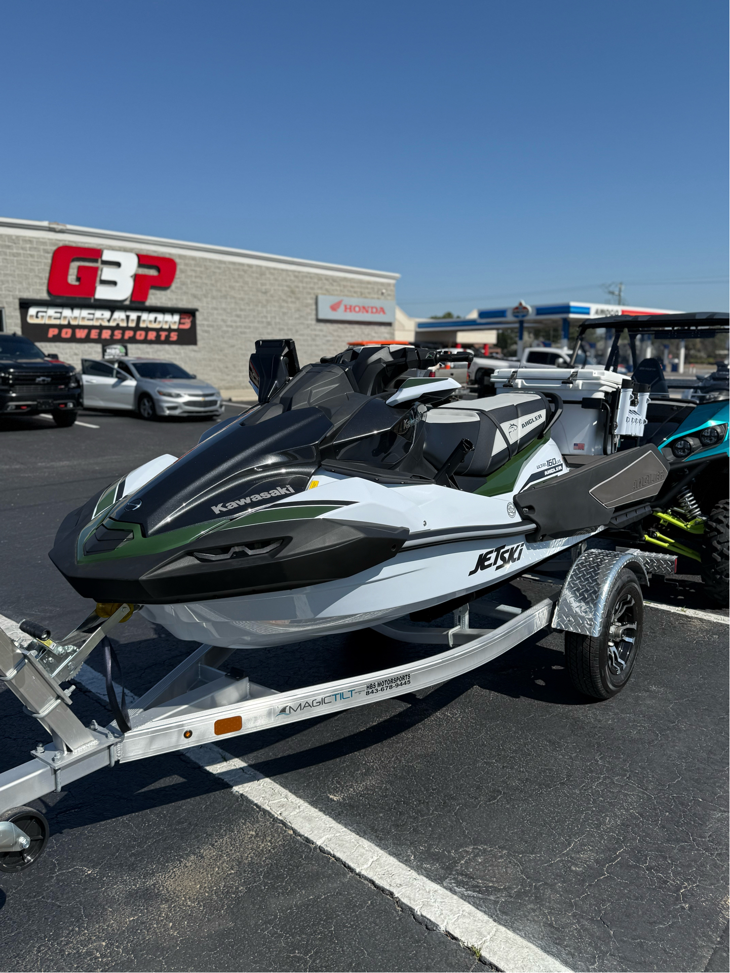 New 2025 Kawasaki Jet Ski Ultra 160LX-S Angler, Florence SC