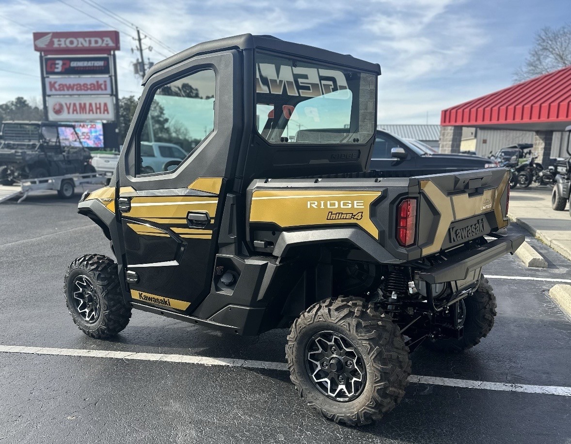 New 2025 Kawasaki RIDGE® Limited HVAC, Florence SC | Specs, Price