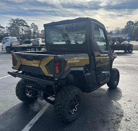 New 2025 Kawasaki RIDGE® Limited HVAC, Florence SC | Specs, Price