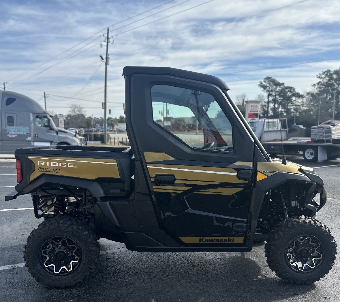 New 2025 Kawasaki RIDGE® Limited HVAC, Florence SC | Specs, Price
