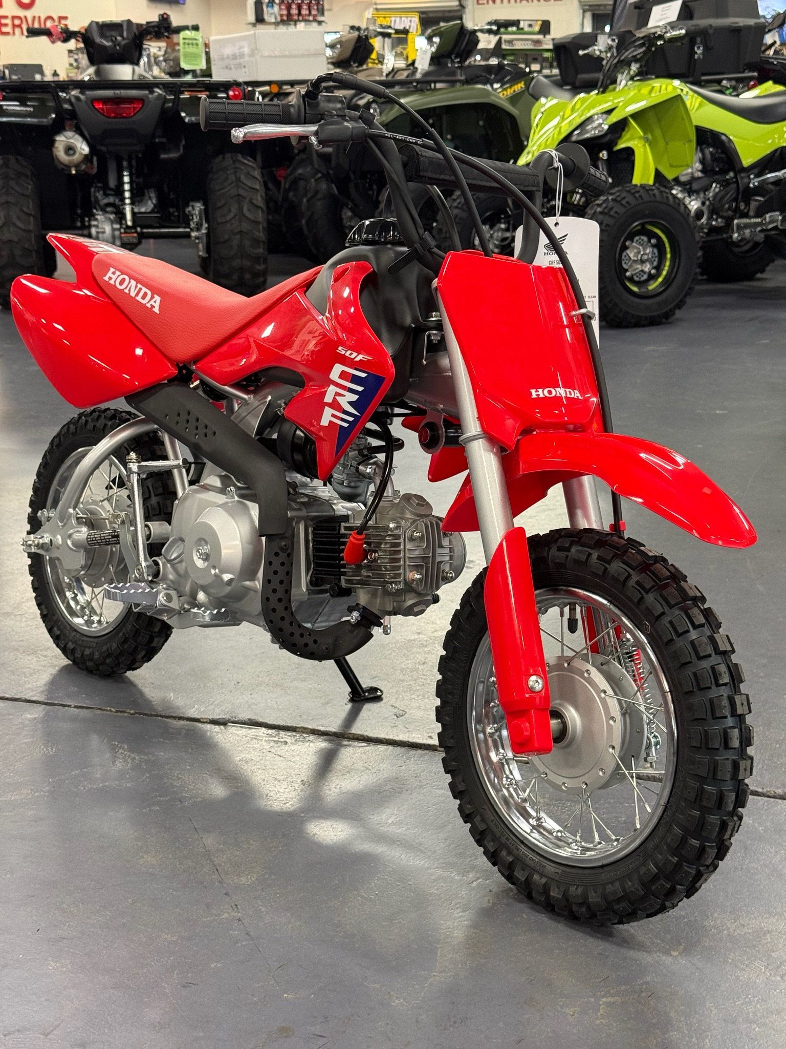 2027 Honda CRF50F 3