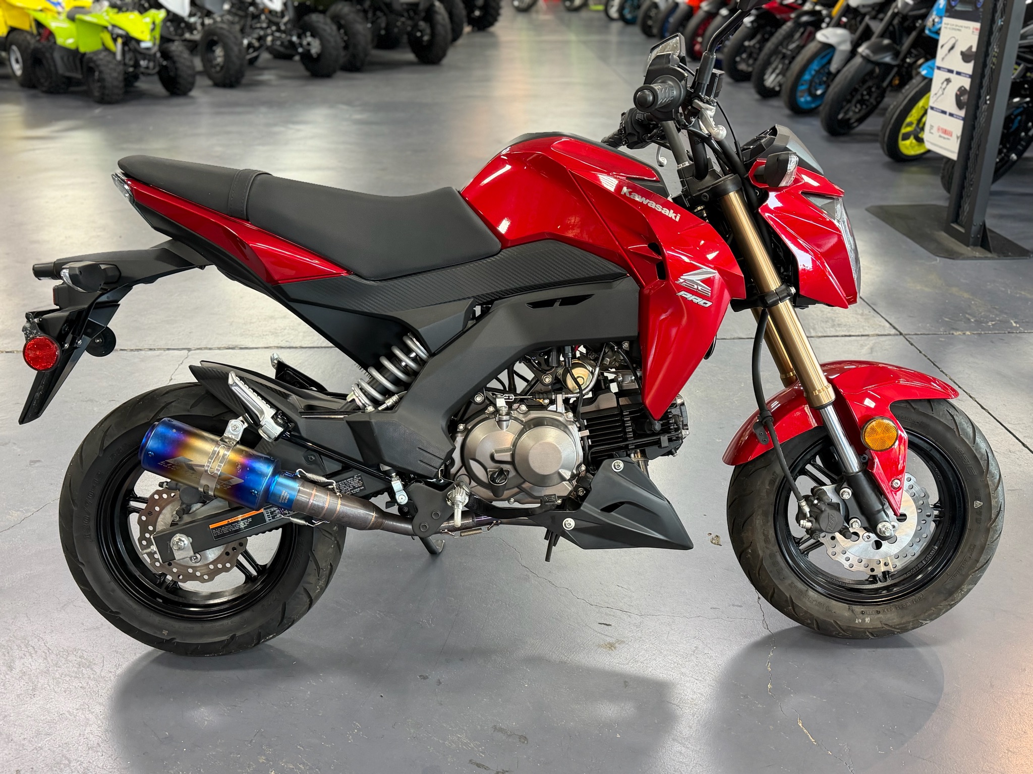 2018 Kawasaki Z125 Pro