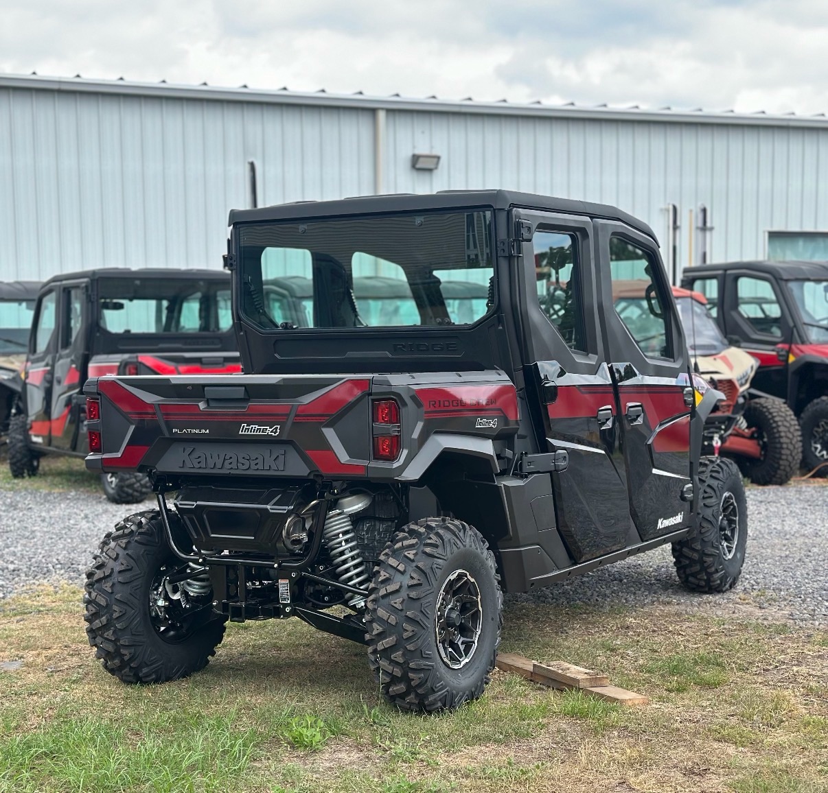 2026 Kawasaki RIDGE® CREW Platinum Ranch Edition HVAC 5