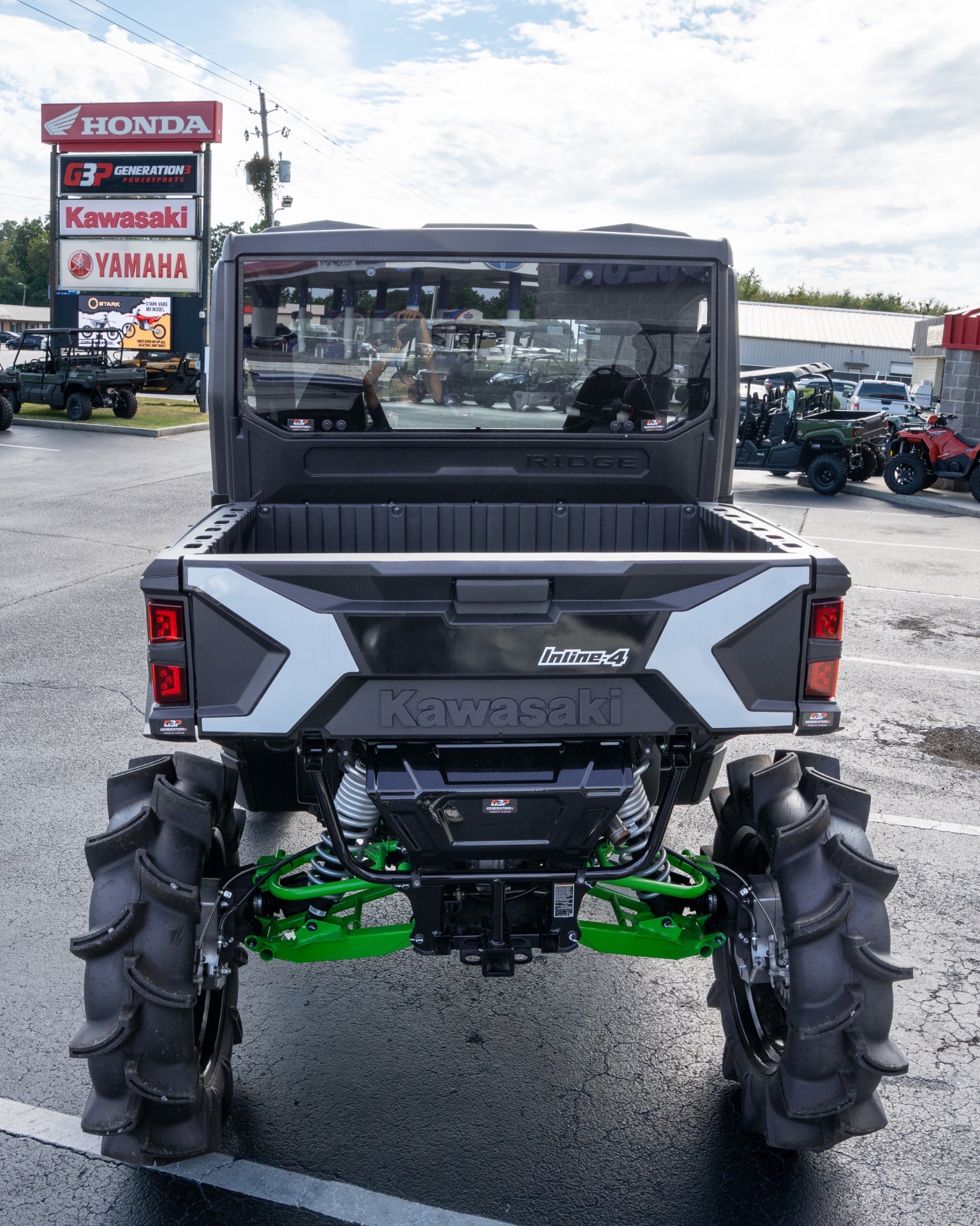 New 2024 Kawasaki RIDGE XR HVAC Ice Gray | Utility Vehicles in