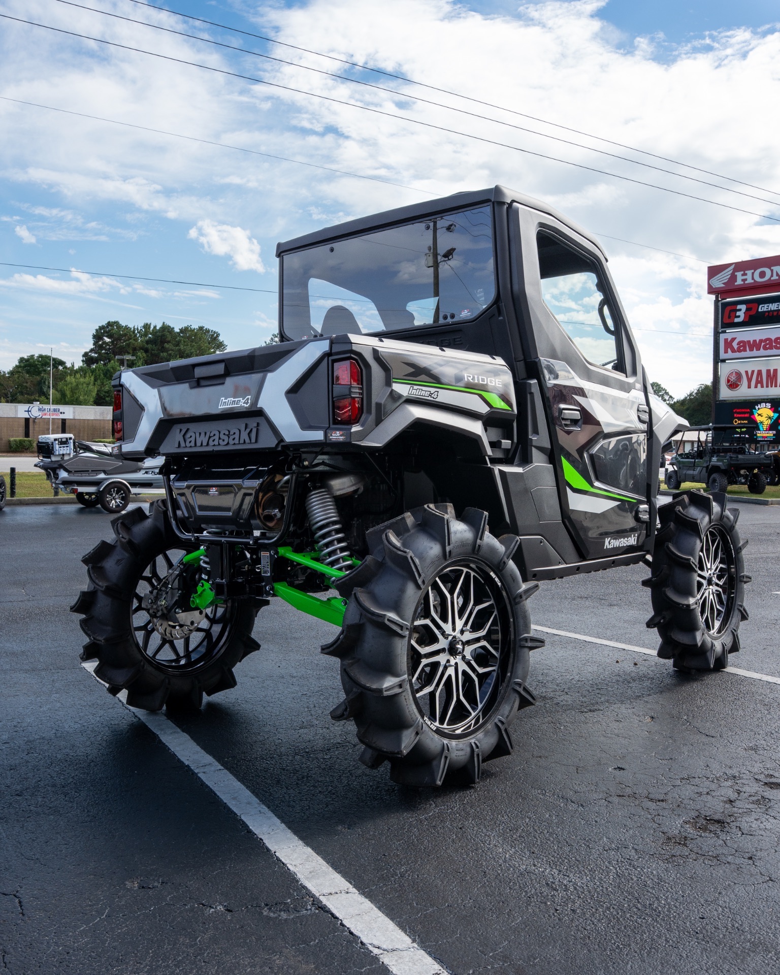 New 2024 Kawasaki RIDGE XR HVAC Ice Gray | Utility Vehicles in