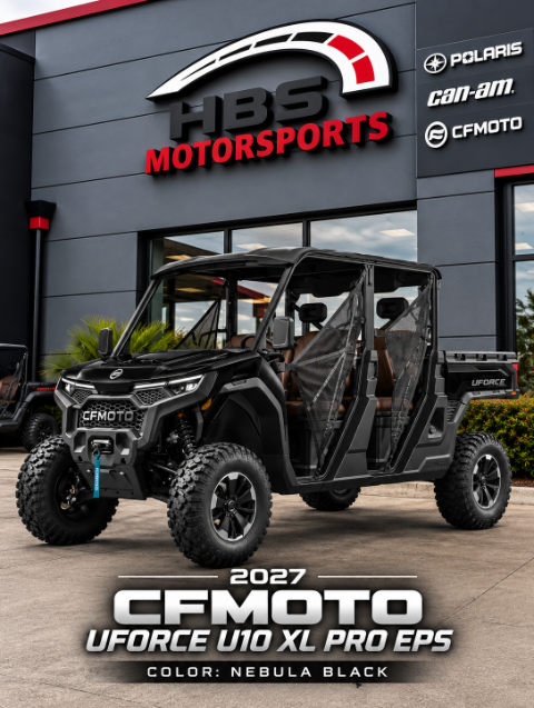 2027 Cfmoto UFORCE U10 XL Pro EPS — photo 1 of 15