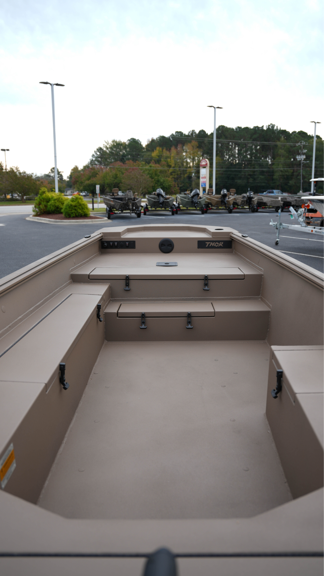 ★JOSS★JOS-BREAK★アイアンウッド＆パープルハート★トールハンマー★ New 2025 Thor 1754 TIMBER HAMMER KRYPTEK FLYWAYS | Power Boats