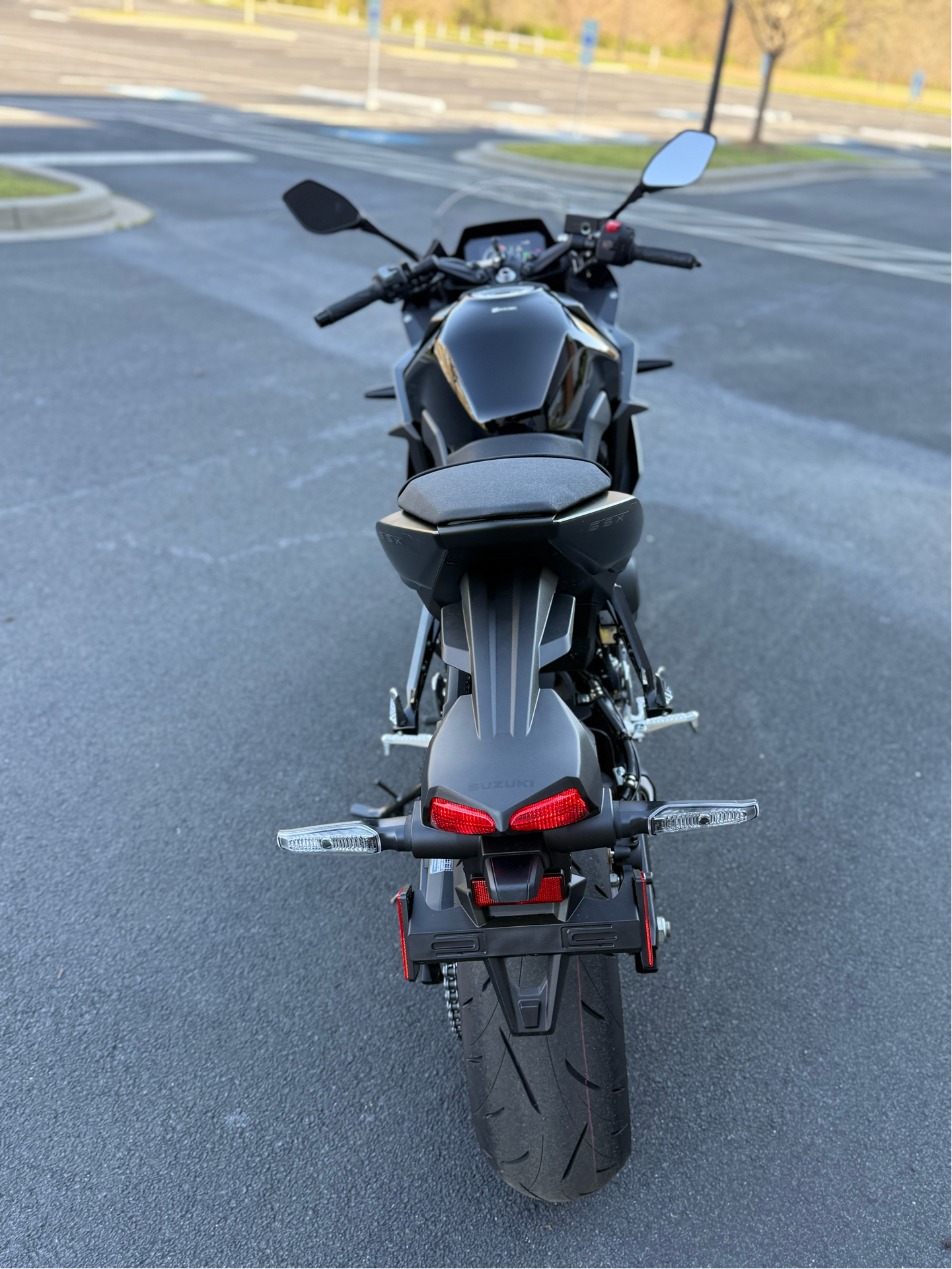 New 2025 Suzuki GSX-8R Metallic Matte Black No. 2