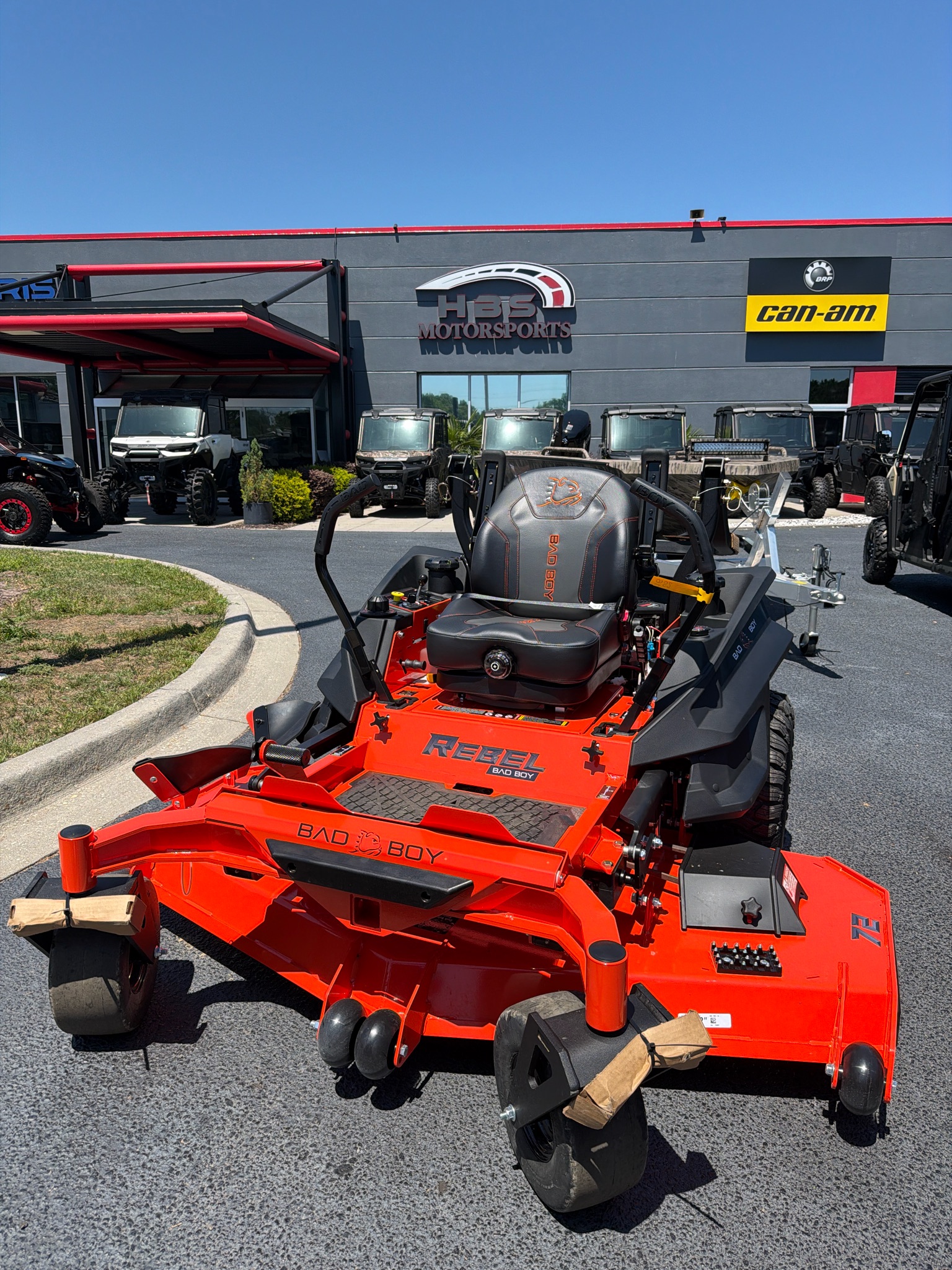 New 2026 Bad Boy Mowers Rebel 72 in. Kawasaki FX820V EVO EFI 34 hp