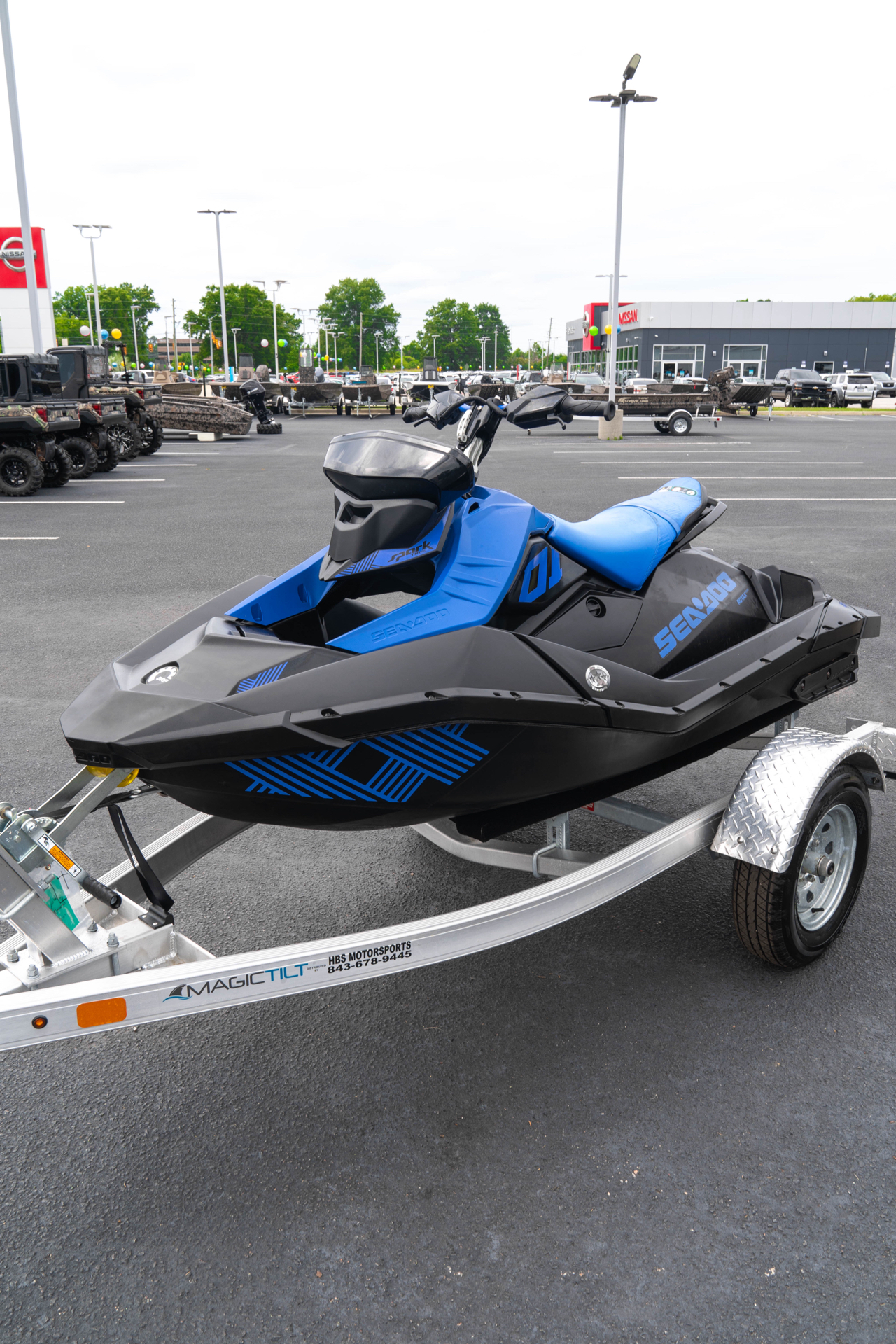 Used 2023 Sea-Doo PWC SPARK TRIXX 90 BLACK/GREEN | Watercraft in