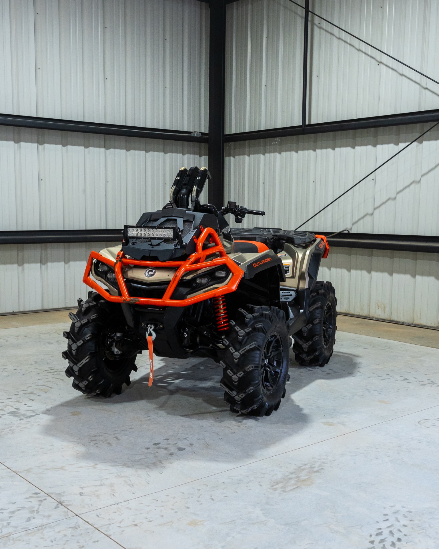 Used 2023 Can-Am Outlander X MR 1000R Liquid Titanium / Can-Am Red | ATVs  in Florence SC | CAN003049