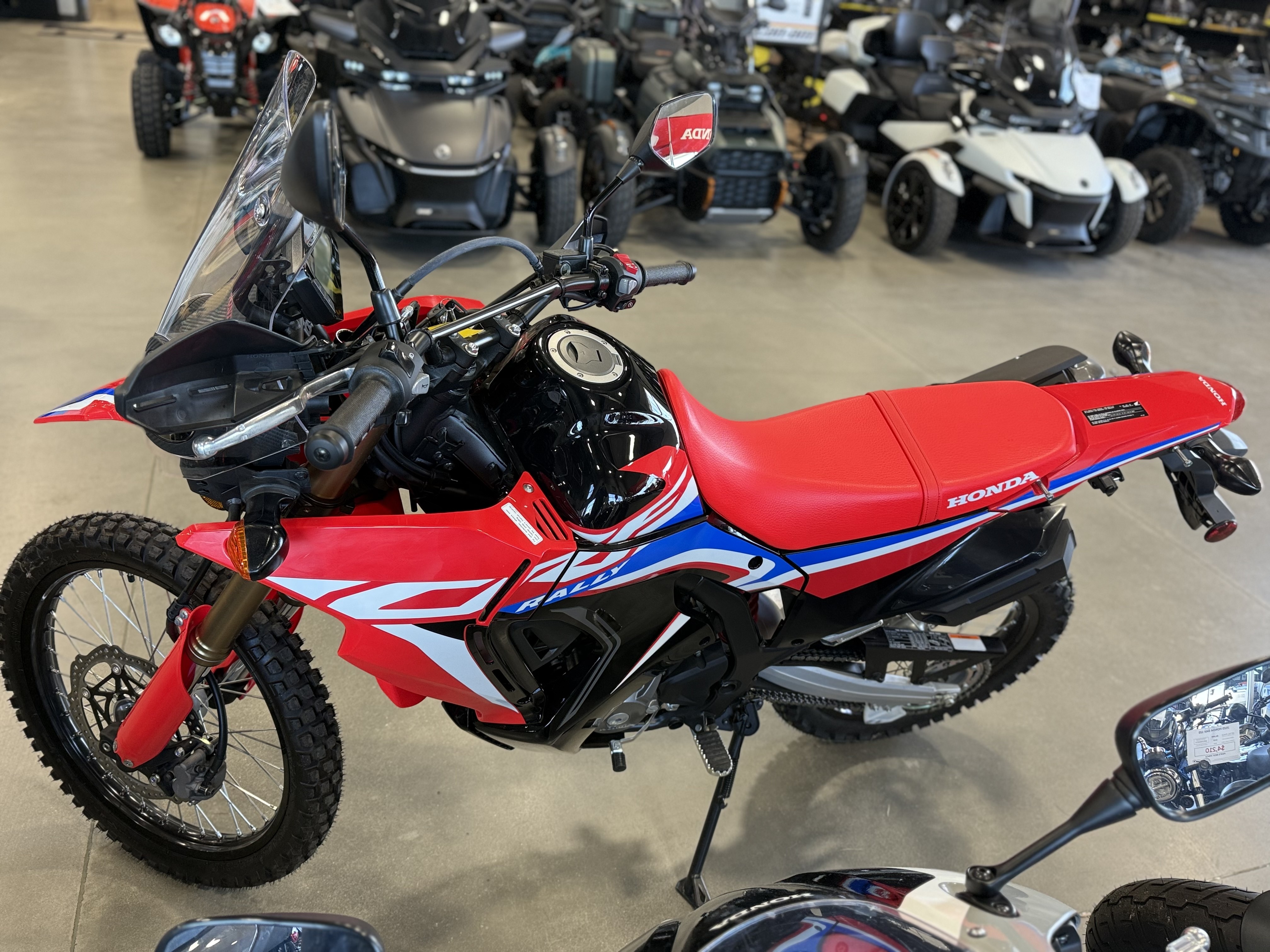 New 2024 Honda CRF300L Rally | Motorcycles in Suamico WI | 300831 Red