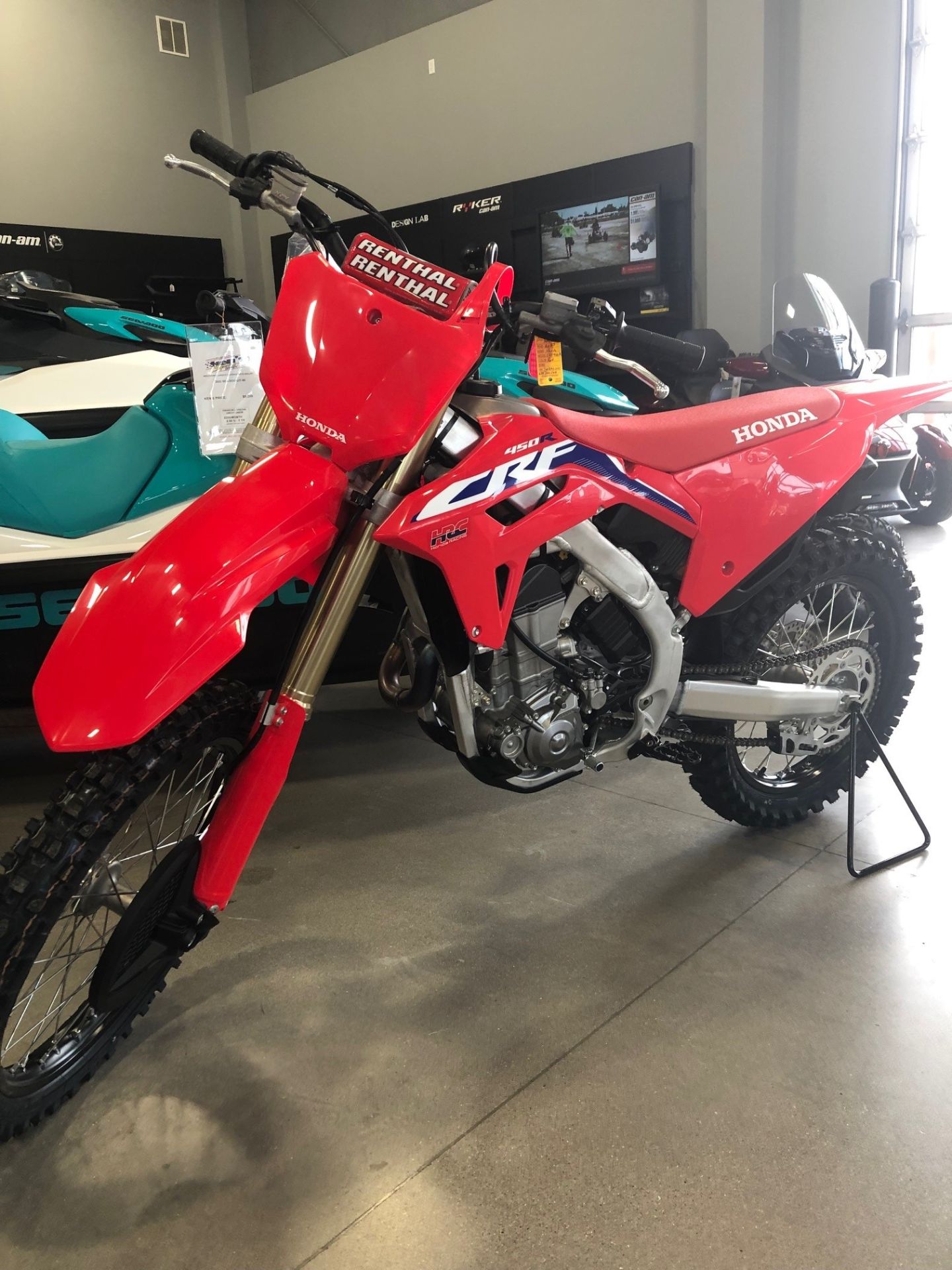 New 2023 Honda CRF450R Motorcycles in Suamico WI 602178 Red