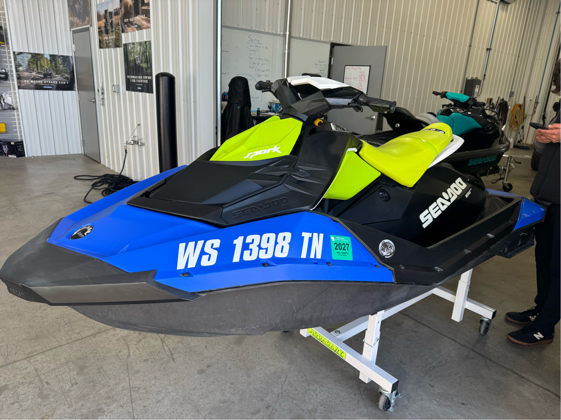 Used 2021 Sea-Doo Spark 2up 90 hp iBR + Convenience Package