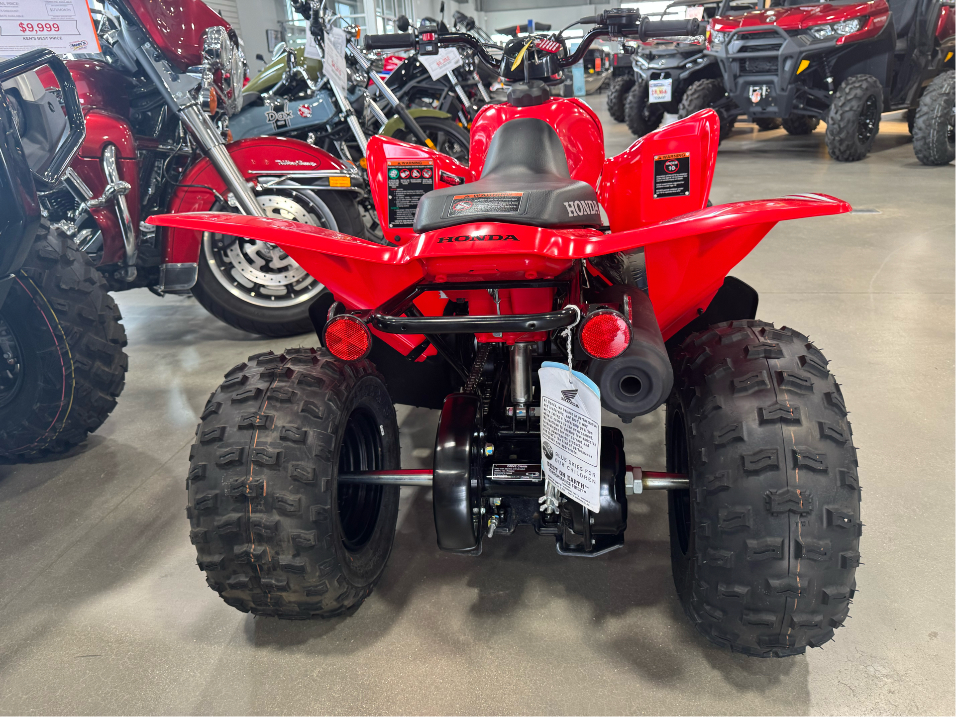 New 2025 Honda TRX90X | ATVs in Suamico WI | 100355 Red
