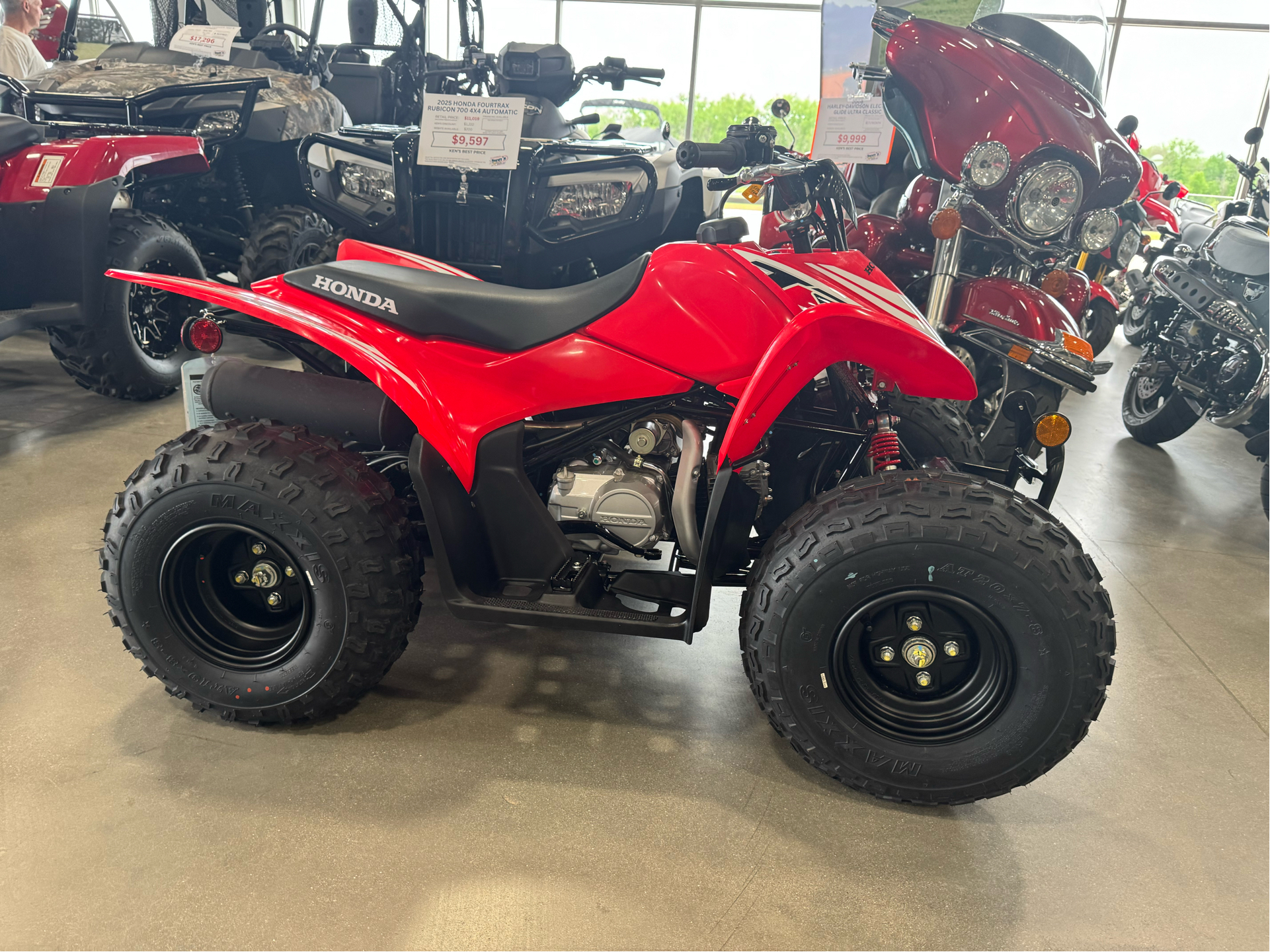 【SALE‼️希少】ハイグレード　アメトリン New 2025 Honda TRX90X | ATVs in Suamico WI | 100355 Red
