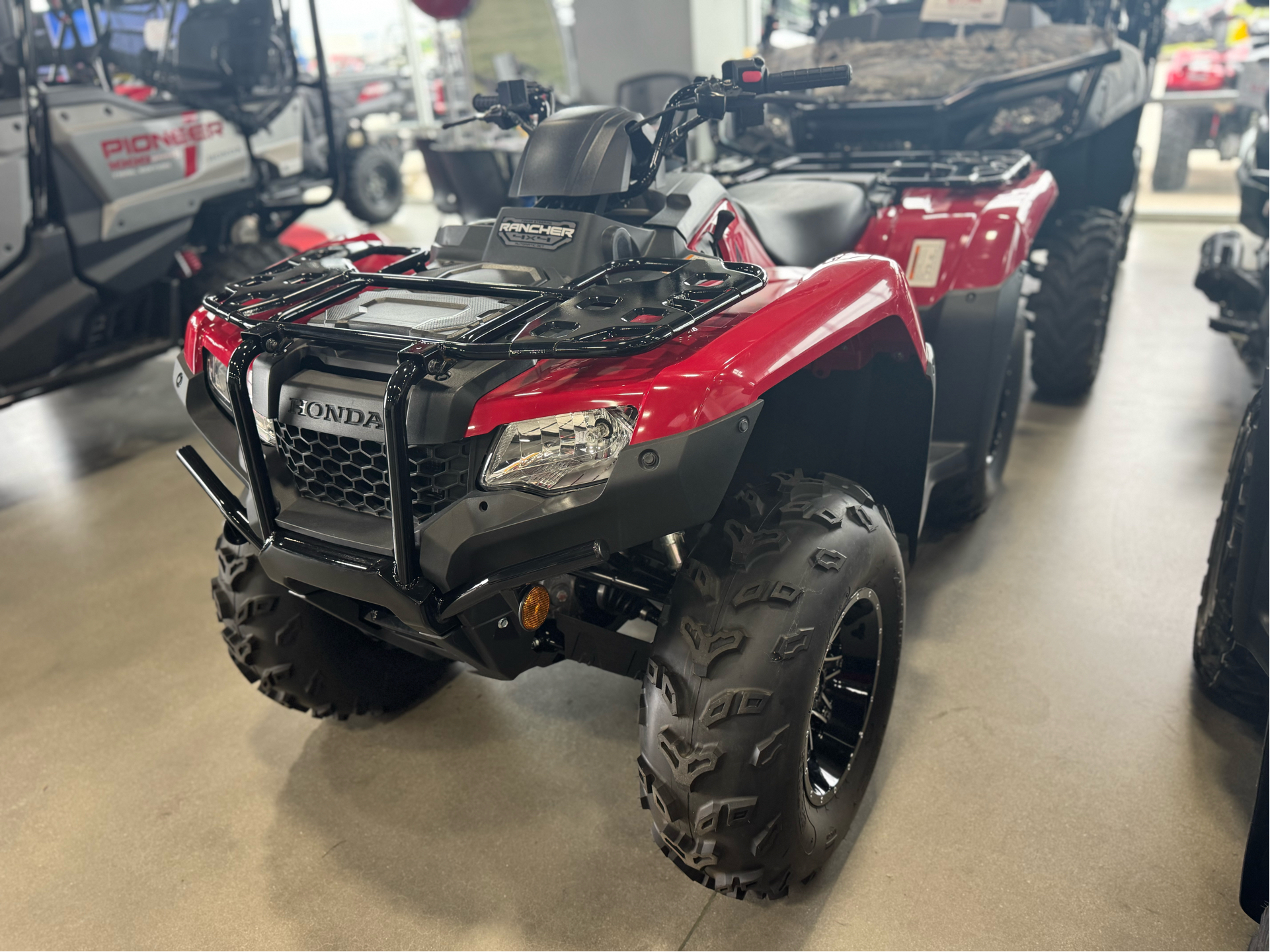 New 2024 Honda FourTrax Rancher 4x4 Automatic DCT EPS ATVs in