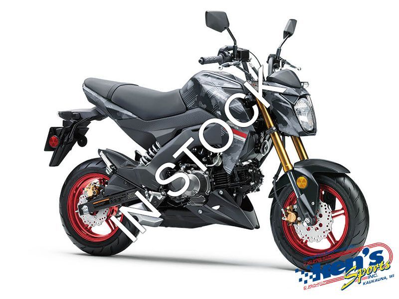 Gray　DESPERADOⅢ 157cm 2024 Kawasaki Z125 Pro | New Motorcycles for Sale in Osseo