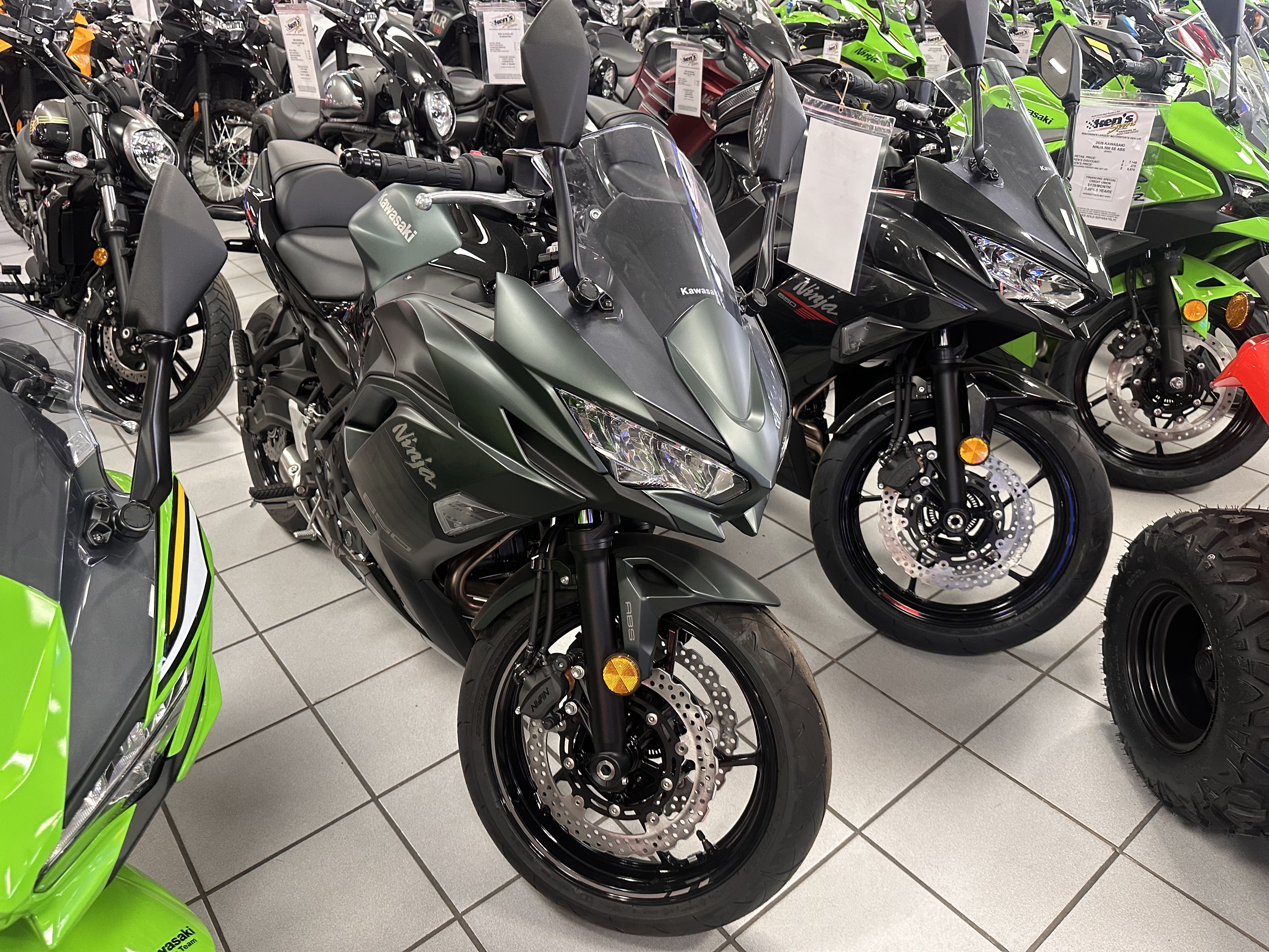 New 2025 Kawasaki Ninja® 650 ABS | Motorcycles in Kaukauna WI
