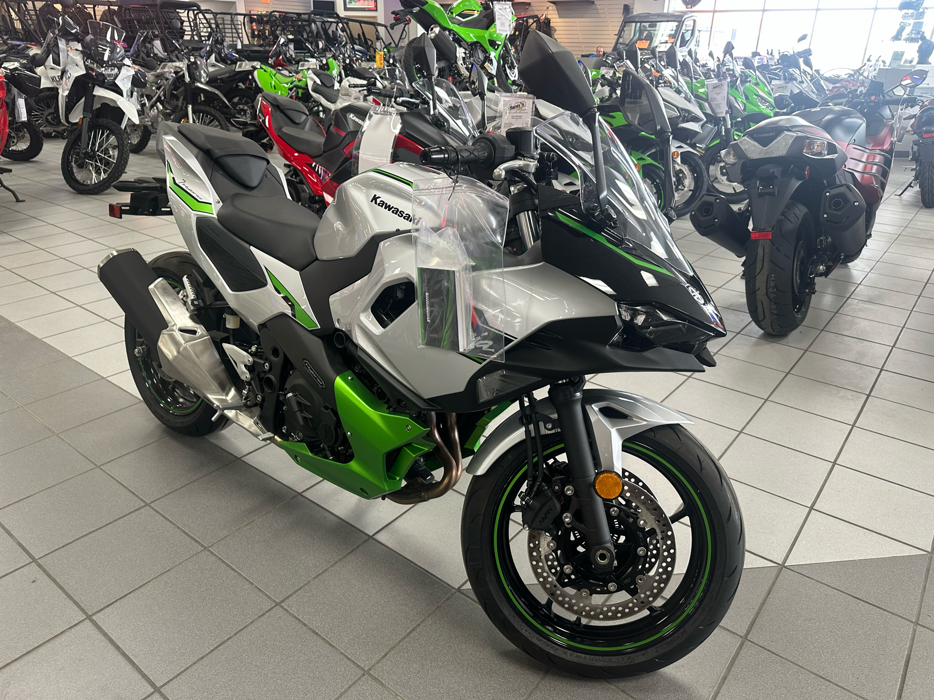 New 2024 Kawasaki Ninja Hybrid ABS Motorcycles in Kaukauna WI