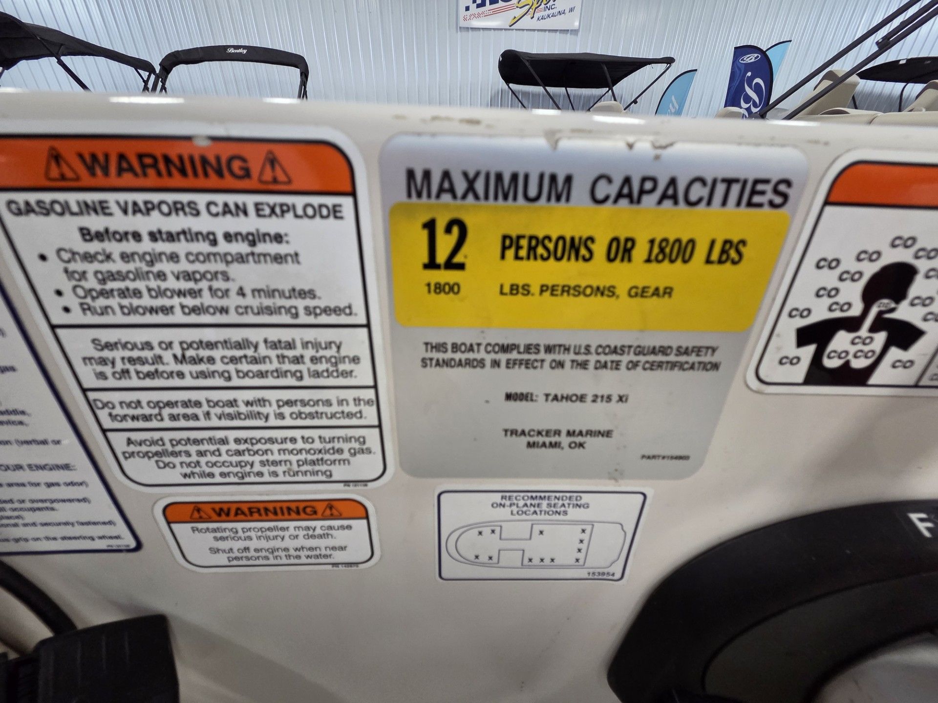 2010 Tahoe 215 Xi in Kaukauna, Wisconsin - Photo 40