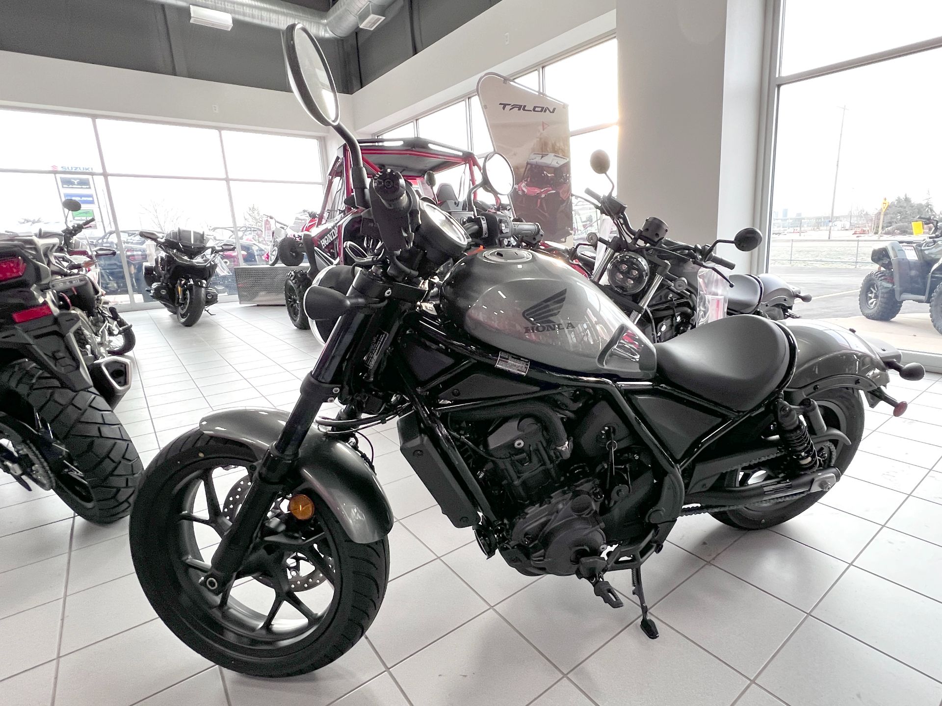 Rebel 1100 カウル デイトナ ヘッドライトカウル (23ym Rebel 1100)(マットブラック): 純正