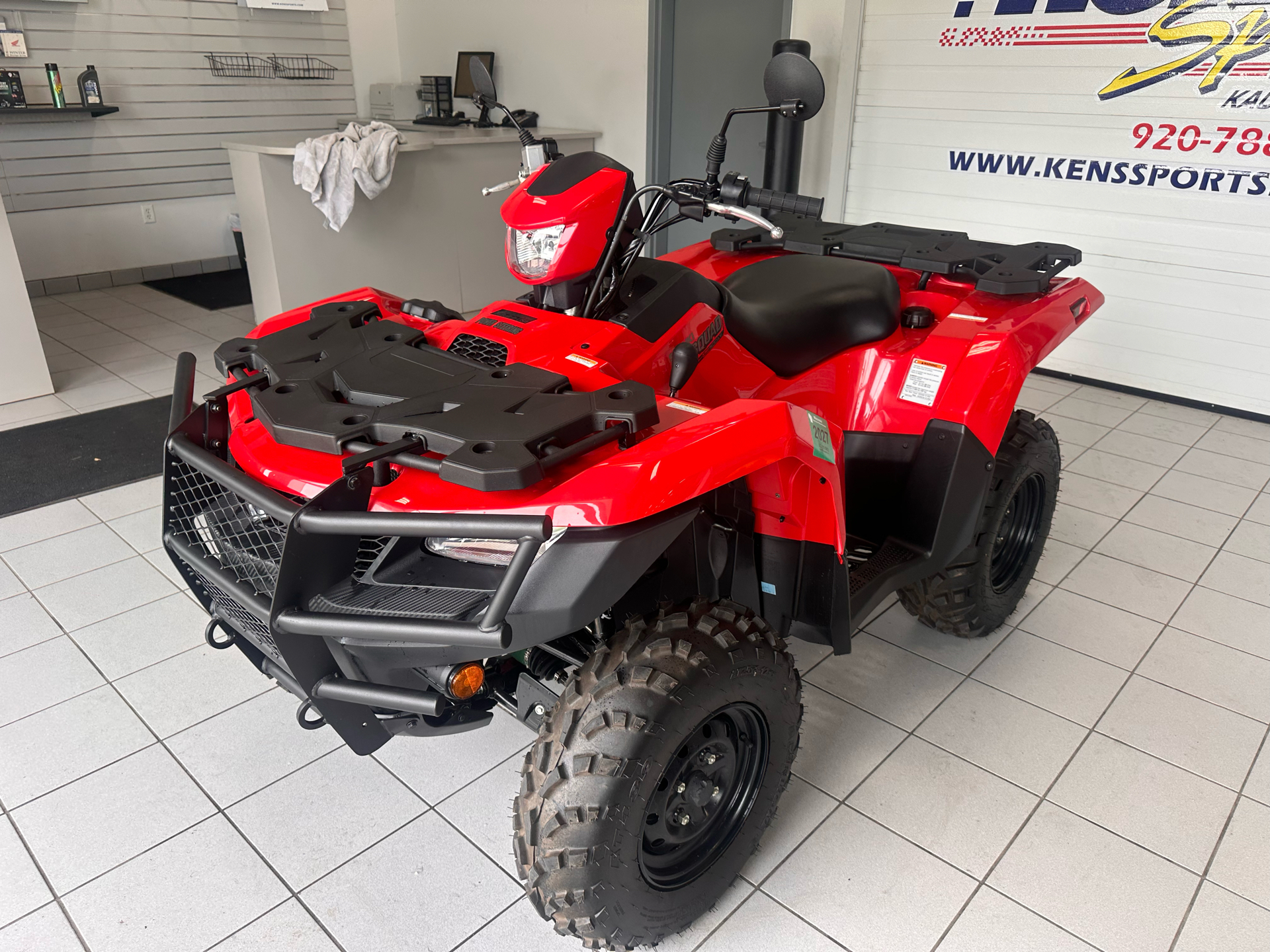 2023 Suzuki KingQuad 500AXi Power Steering in Kaukauna, Wisconsin - Photo 2