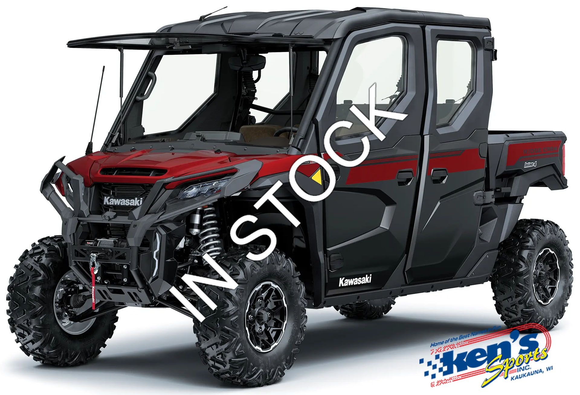 2027 Kawasaki RIDGE® CREW Platinum Ranch HVAC 1
