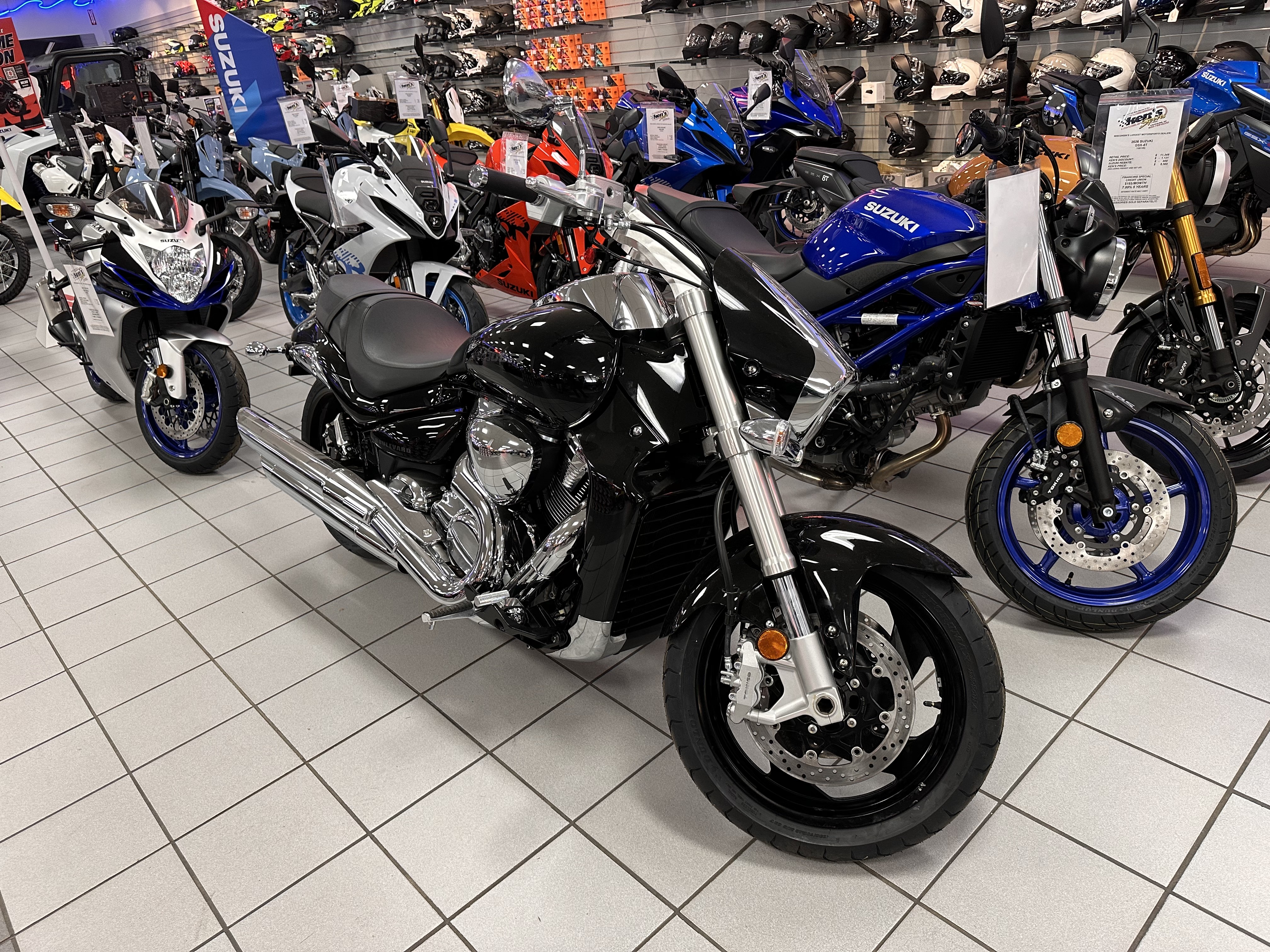 New 2025 Suzuki Boulevard M109R | Motorcycles in Kaukauna WI